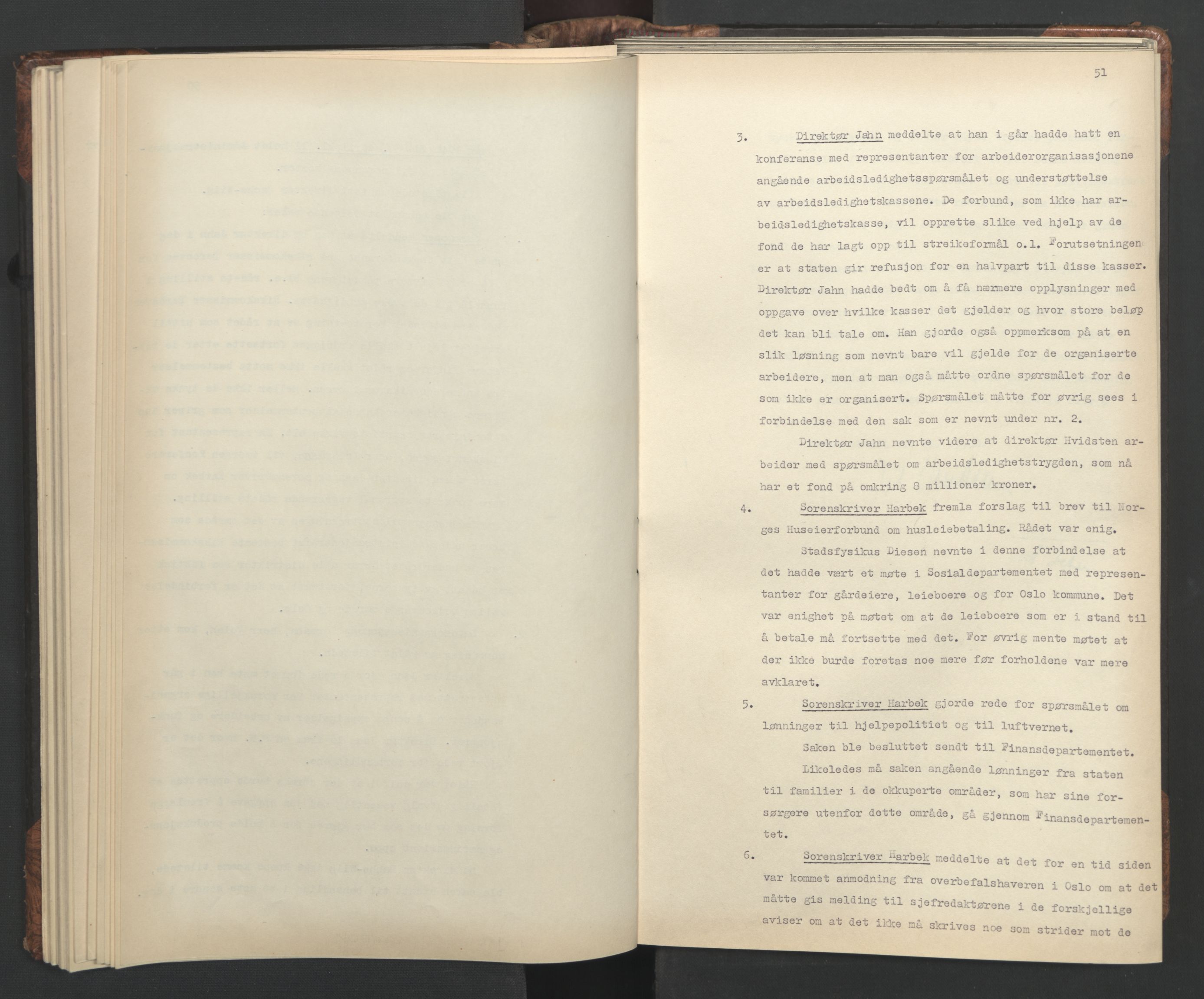 Administrasjonsrådet, AV/RA-S-1004/A/L0001: Møteprotokoll med tillegg 15/4-25/9, 1940, p. 51