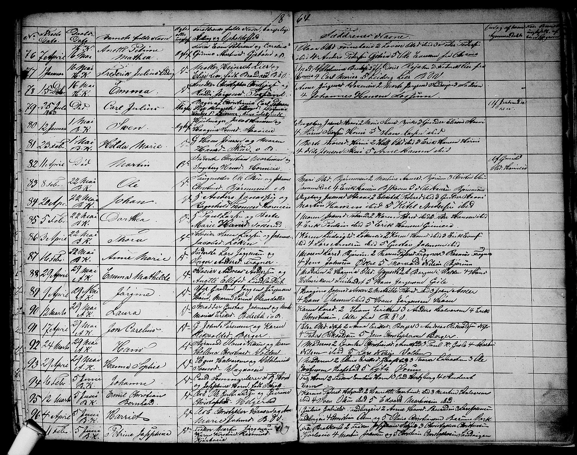 Asker prestekontor Kirkebøker, SAO/A-10256a/F/Fa/L0007: Parish register (official) no. I 7, 1825-1864, p. 473