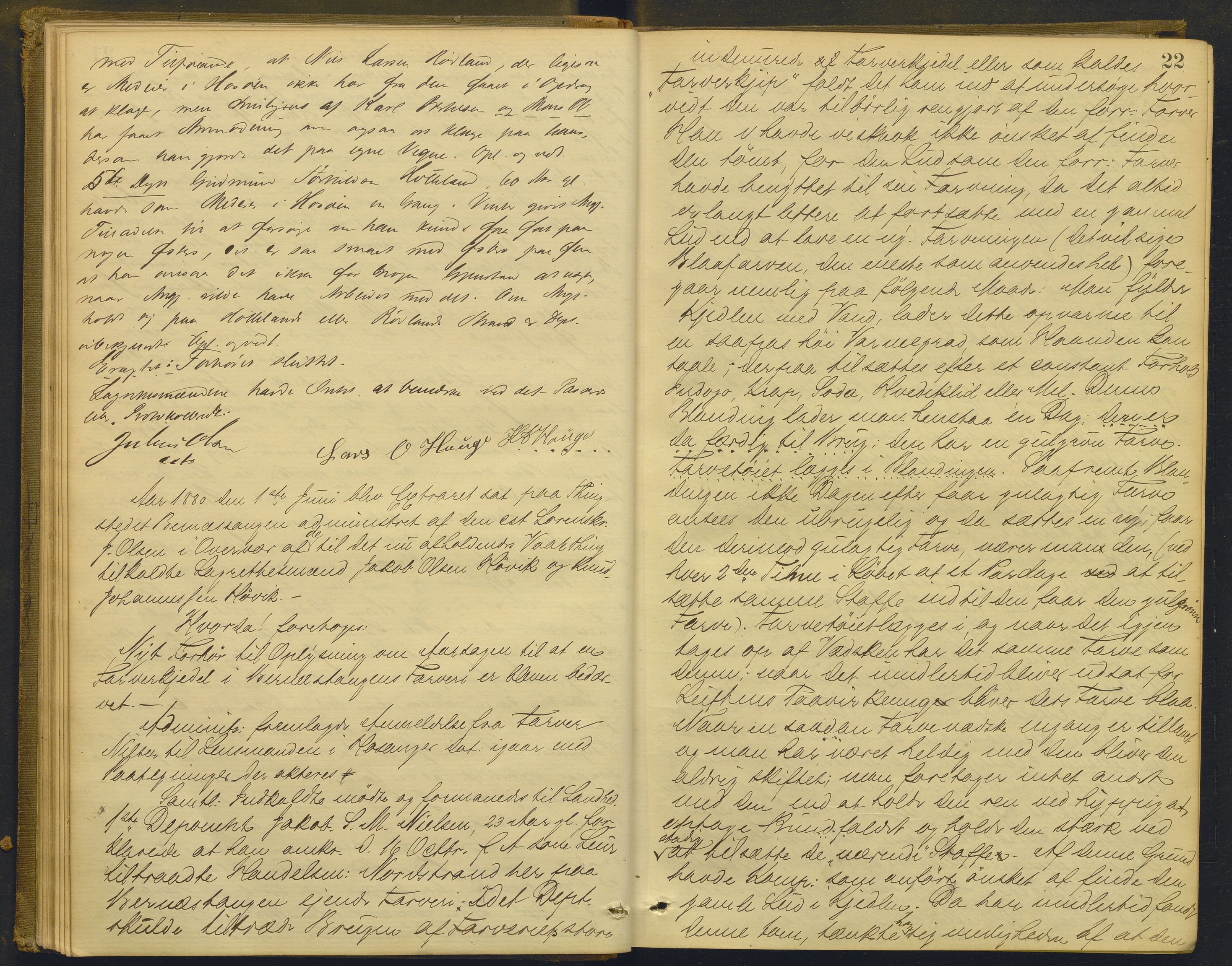 Nordhordland sorenskrivar, AV/SAB-A-2901/1/F/Fd/Fdd/L0004: Ekstrarettsprotokollar, forhøyr, 1880-1884, p. 21b-22a