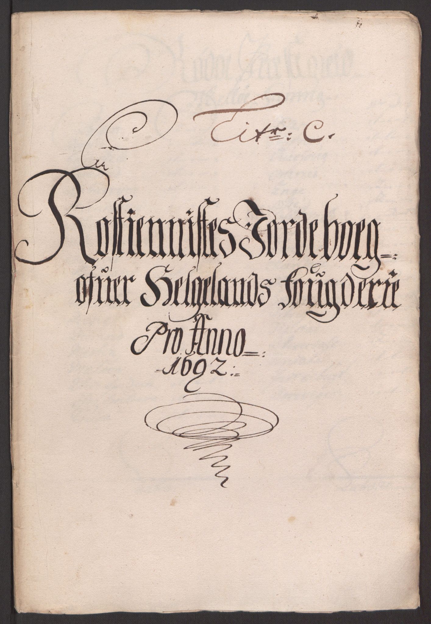 Rentekammeret inntil 1814, Reviderte regnskaper, Fogderegnskap, RA/EA-4092/R65/L4504: Fogderegnskap Helgeland, 1691-1692, p. 247