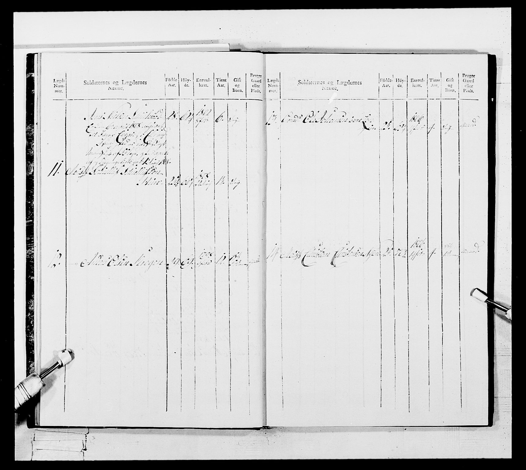 Generalitets- og kommissariatskollegiet, Det kongelige norske kommissariatskollegium, AV/RA-EA-5420/E/Eh/L0110: Vesterlenske nasjonale infanteriregiment, 1810, p. 12