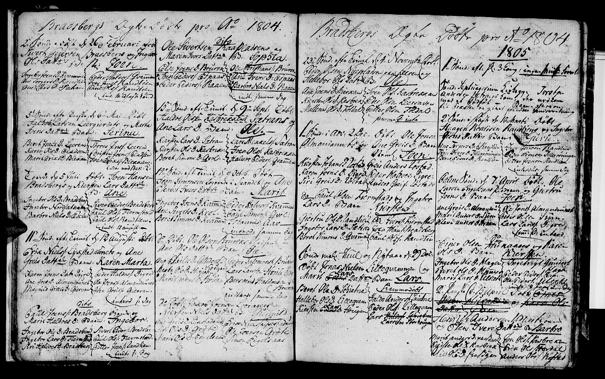 Ministerialprotokoller, klokkerbøker og fødselsregistre - Sør-Trøndelag, SAT/A-1456/608/L0335: Parish register (copy) no. 608C01, 1797-1820