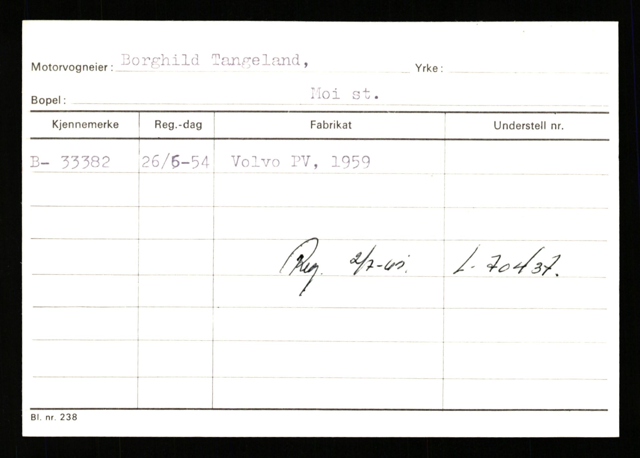 Stavanger trafikkstasjon, AV/SAST-A-101942/0/G/L0005: Registreringsnummer: 23000 - 34245, 1930-1971, p. 3222