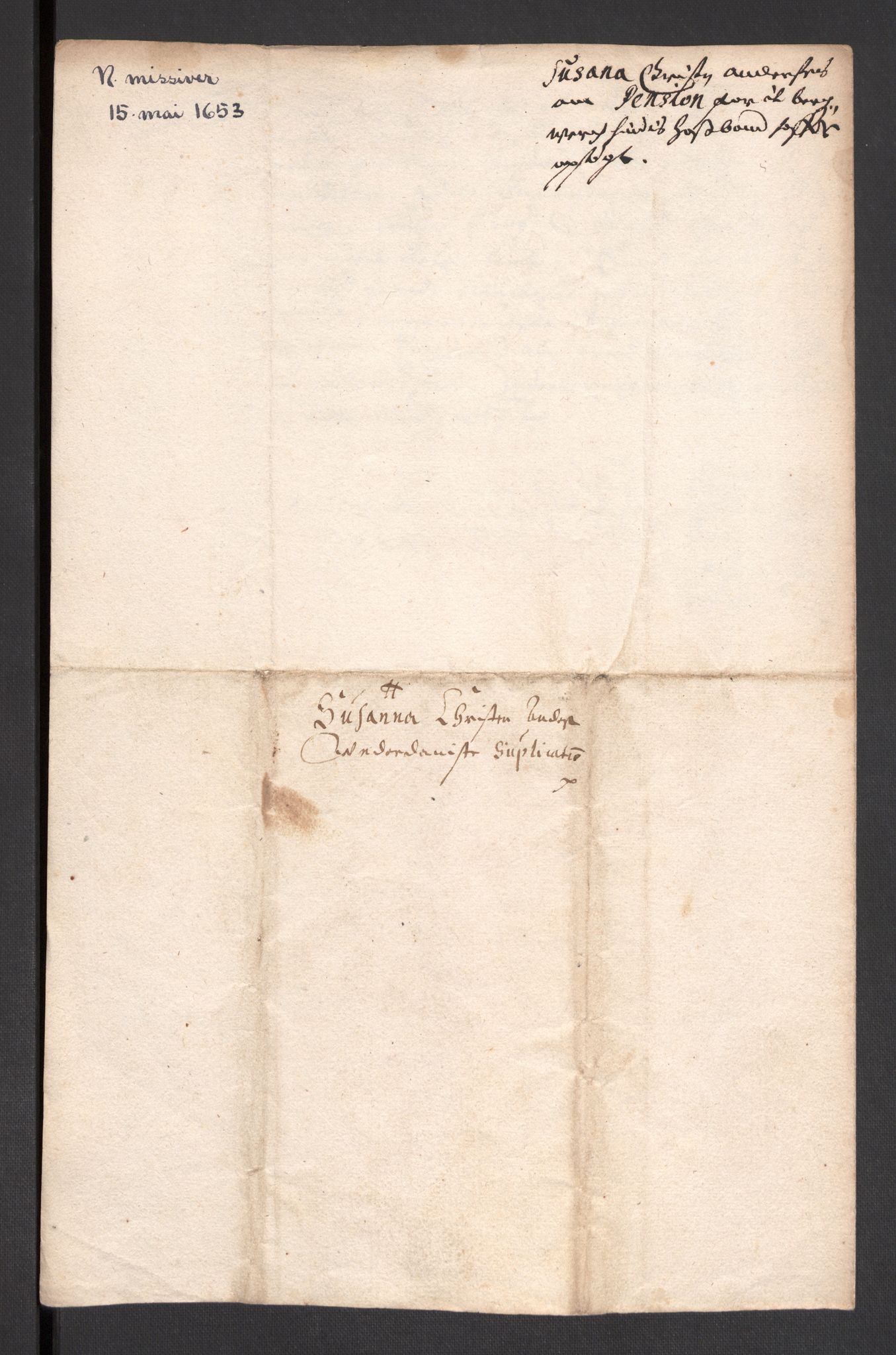 Danske Kanselli 1572-1799, AV/RA-EA-3023/F/Fc/Fcc/Fcca/L0014: Norske innlegg 1572-1799, 1653, p. 73