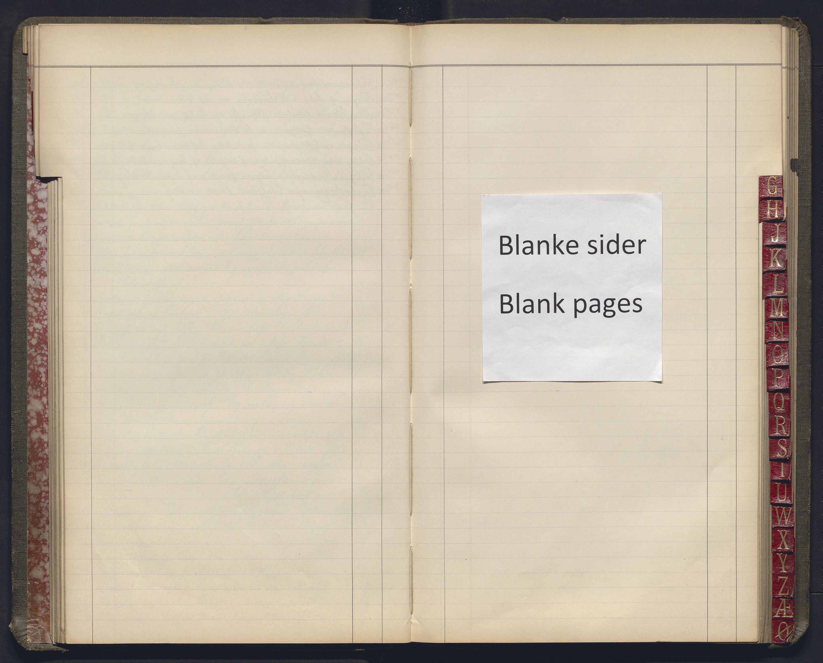 Norges statsbaner, Administrasjons- økonomi- og personalavdelingen, AV/RA-S-3412/A/Aa/L0030: Register til forhandlingsprotokoll, 1895-1898