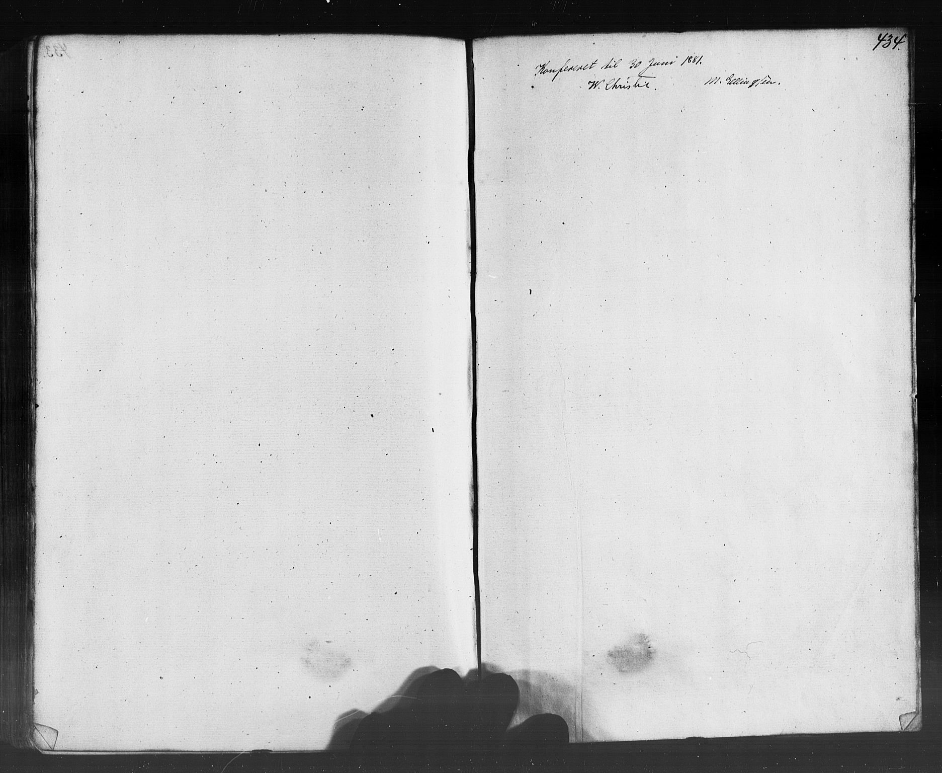 Lavik sokneprestembete, SAB/A-80901: Parish register (official) no. A 4, 1864-1881, p. 434