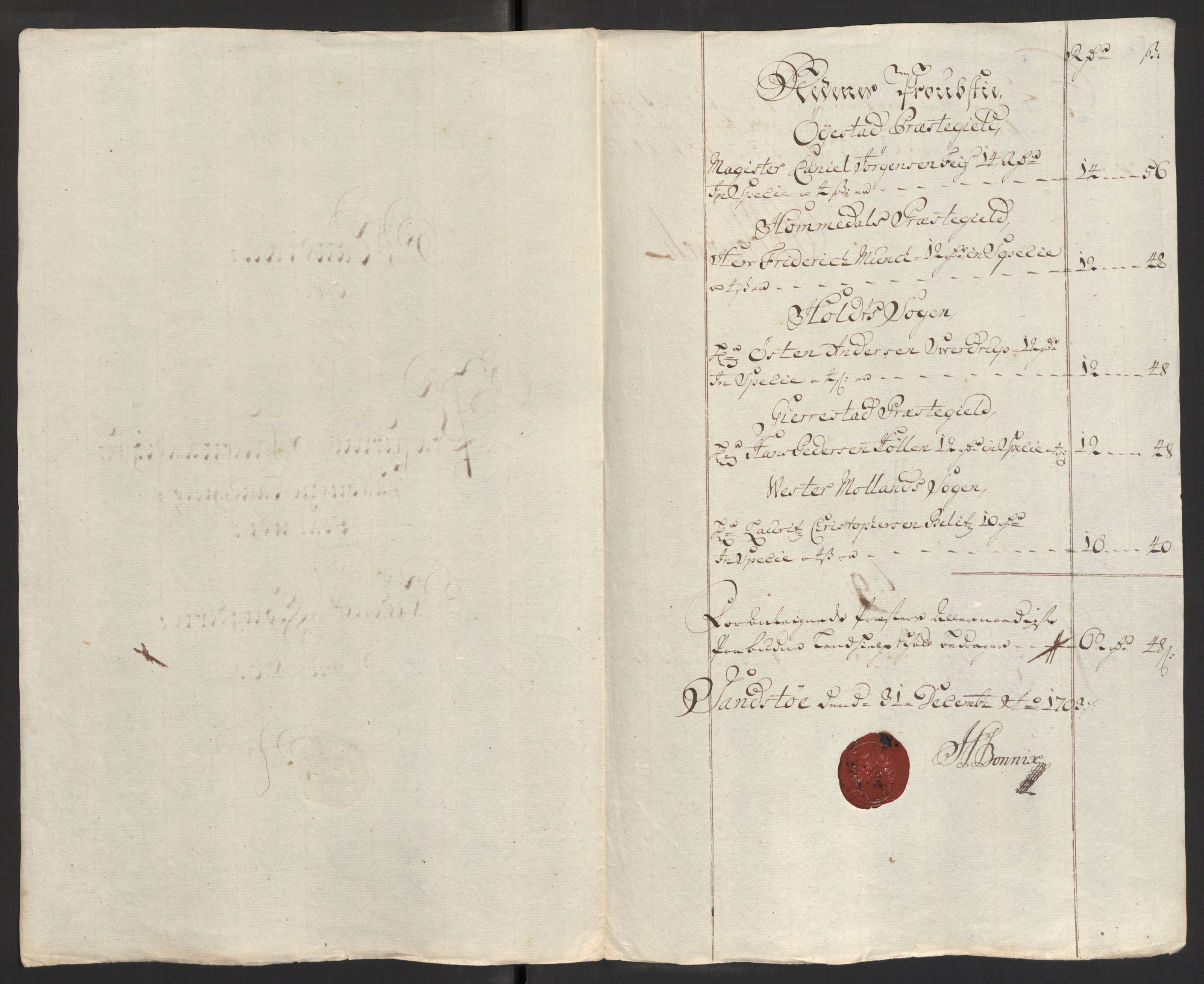 Rentekammeret inntil 1814, Reviderte regnskaper, Fogderegnskap, AV/RA-EA-4092/R39/L2316: Fogderegnskap Nedenes, 1702-1703, p. 214