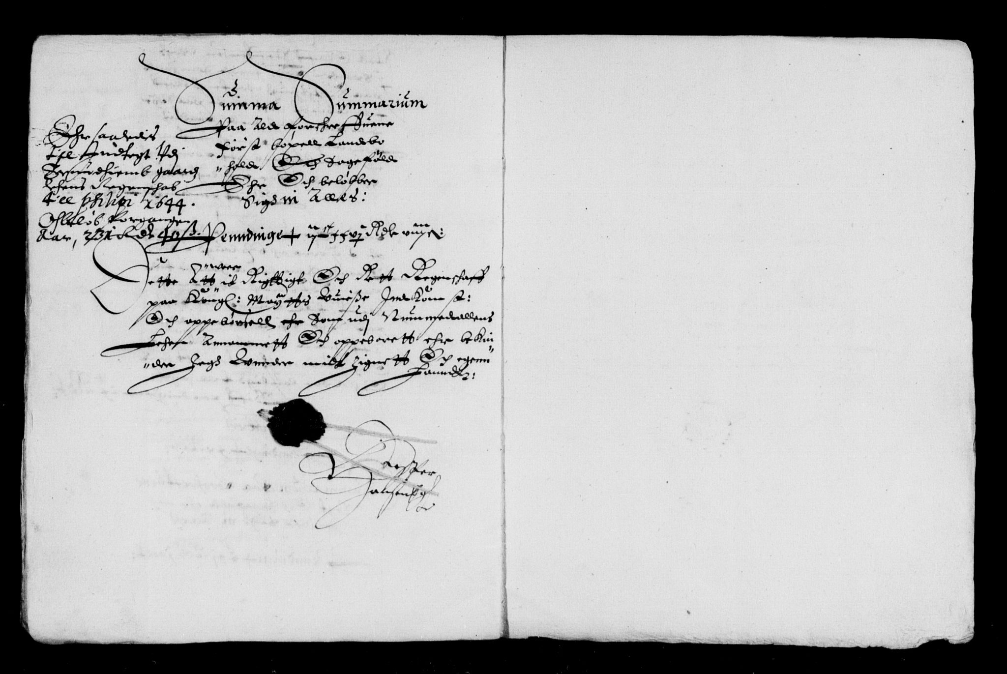 Rentekammeret inntil 1814, Reviderte regnskaper, Lensregnskaper, AV/RA-EA-5023/R/Rb/Rbw/L0077: Trondheim len, 1642-1644