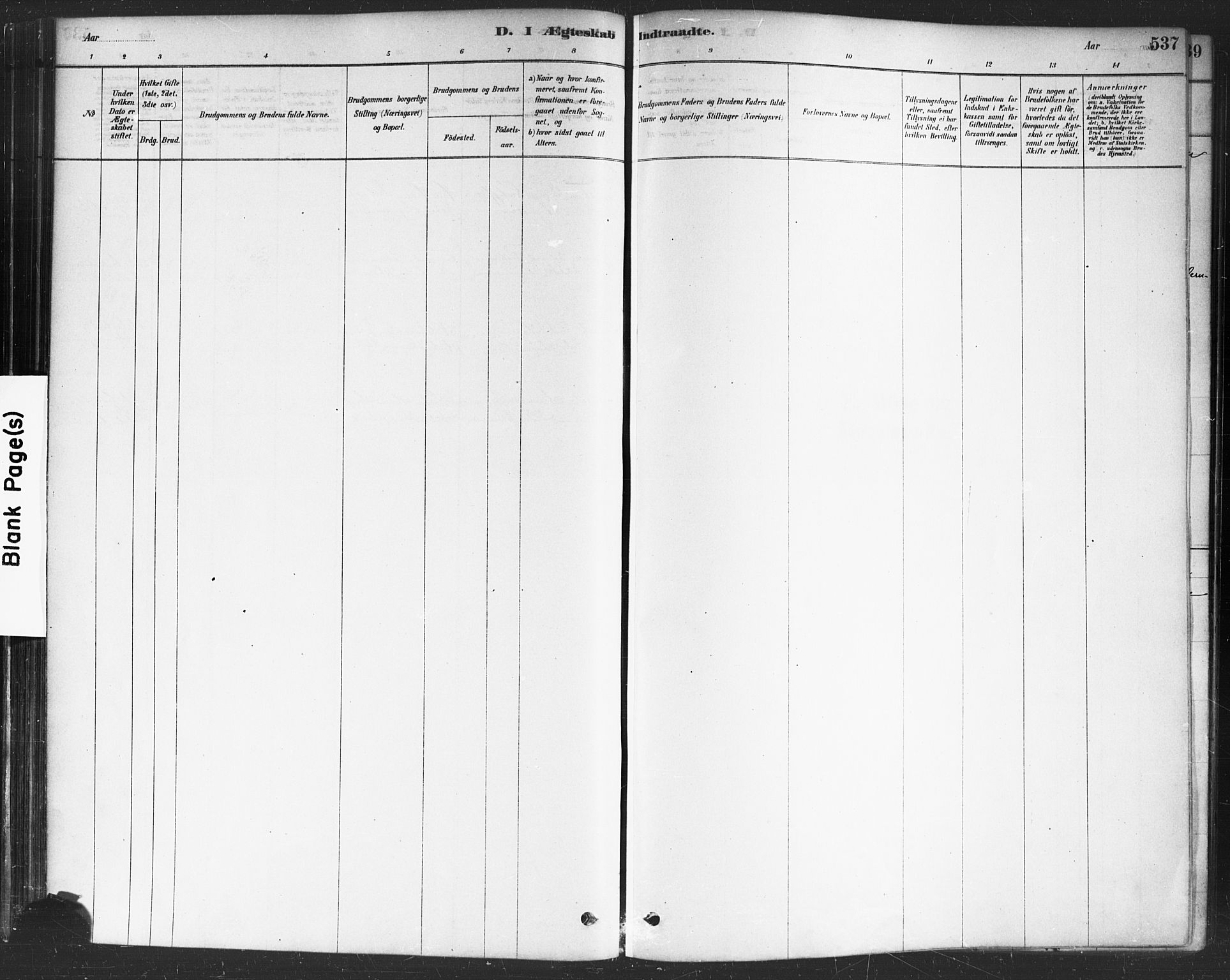 Onsøy prestekontor Kirkebøker, AV/SAO-A-10914/F/Fa/L0006: Parish register (official) no. I 6, 1878-1898, p. 537