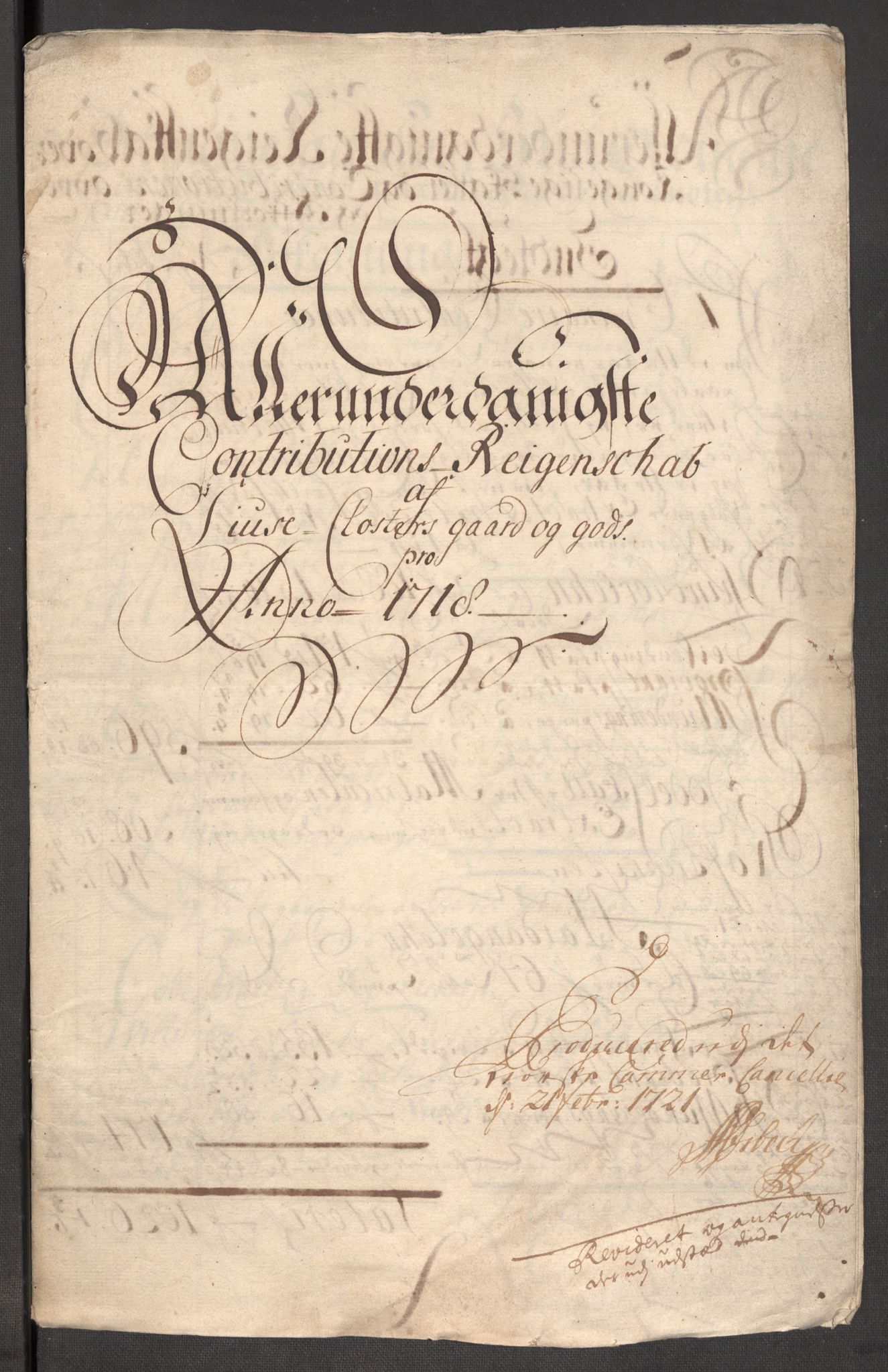 Rentekammeret inntil 1814, Reviderte regnskaper, Fogderegnskap, AV/RA-EA-4092/R50/L3160: Fogderegnskap Lyse kloster, 1710-1719, p. 444