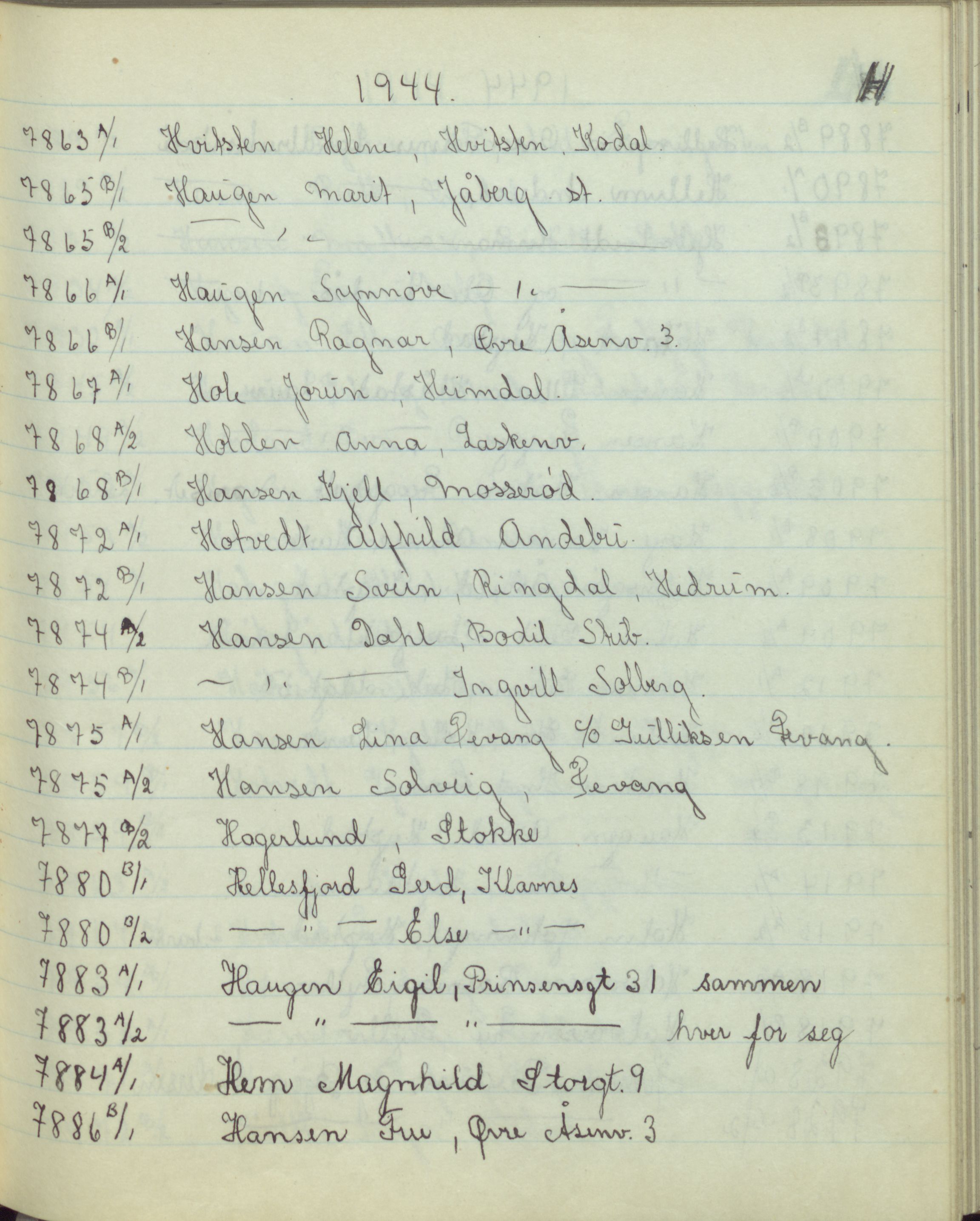 Pa 1494 - Jørgensen, Antonius. Fotograf, VEMU/A-2760/F/Fb, 1927-1984, p. 4546