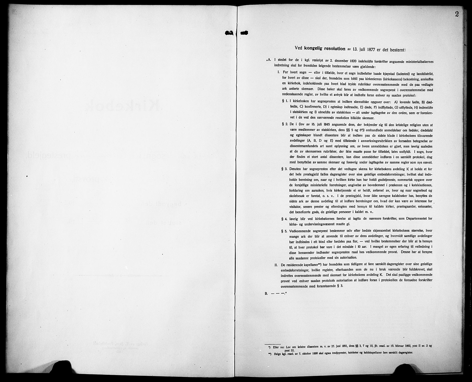 Kristiansand domprosti, AV/SAK-1112-0006/F/Fb/L0024: Parish register (copy) no. B 24, 1923-1933, p. 2