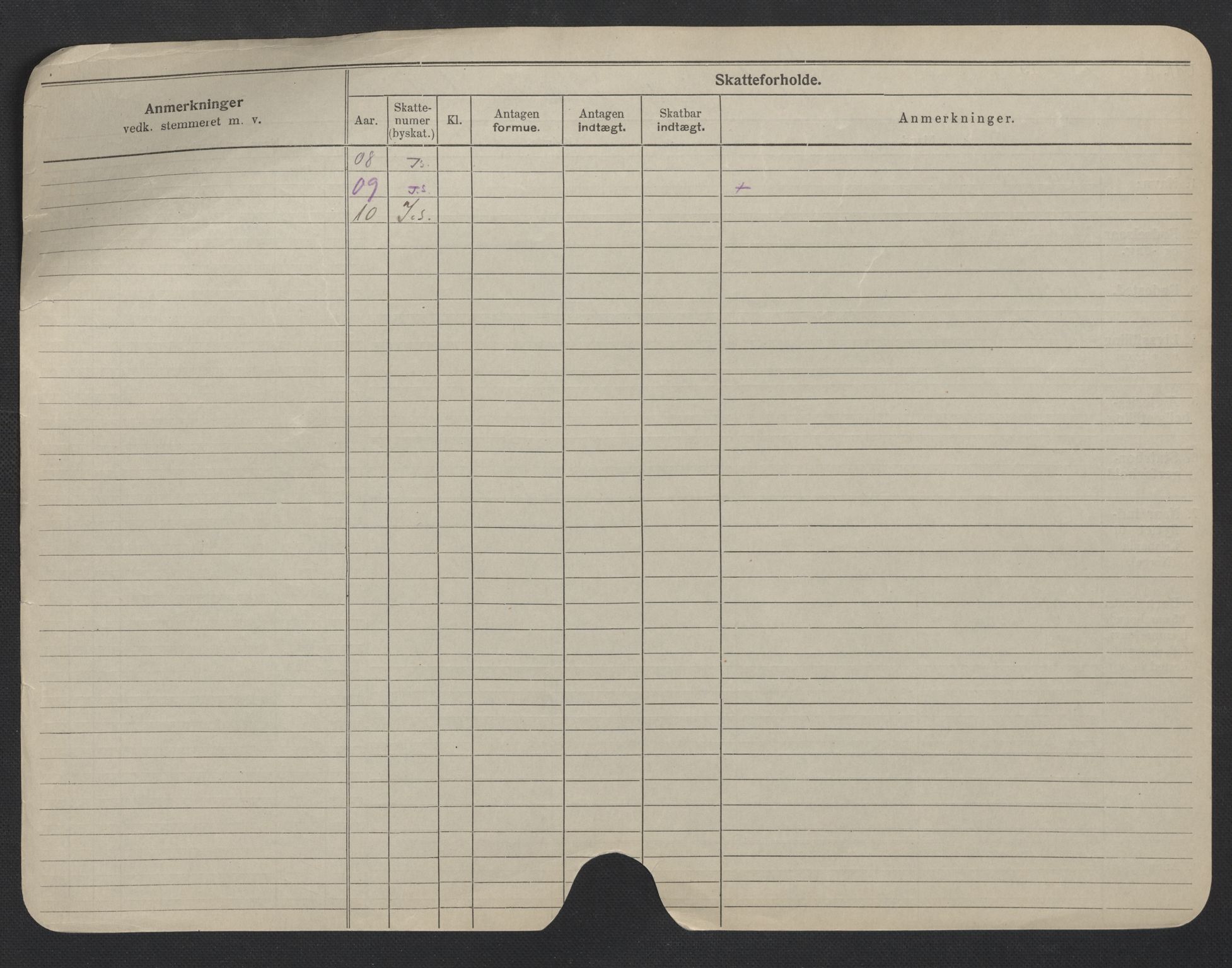 Oslo folkeregister, Registerkort, AV/SAO-A-11715/F/Fa/Fac/L0006: Menn, 1906-1914, p. 926b