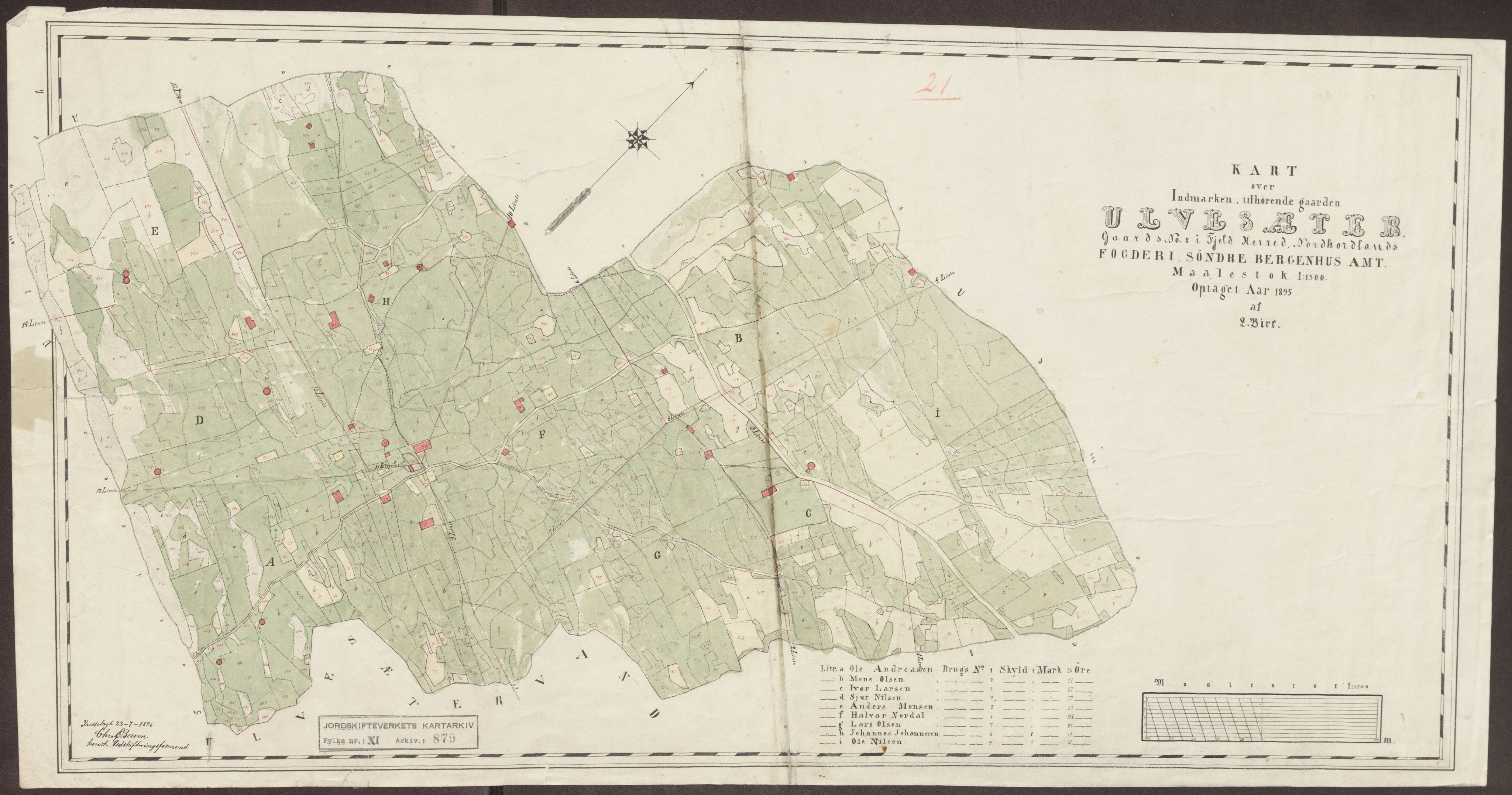 Jordskifteverkets kartarkiv, RA/S-3929/T, 1859-1988, p. 1012