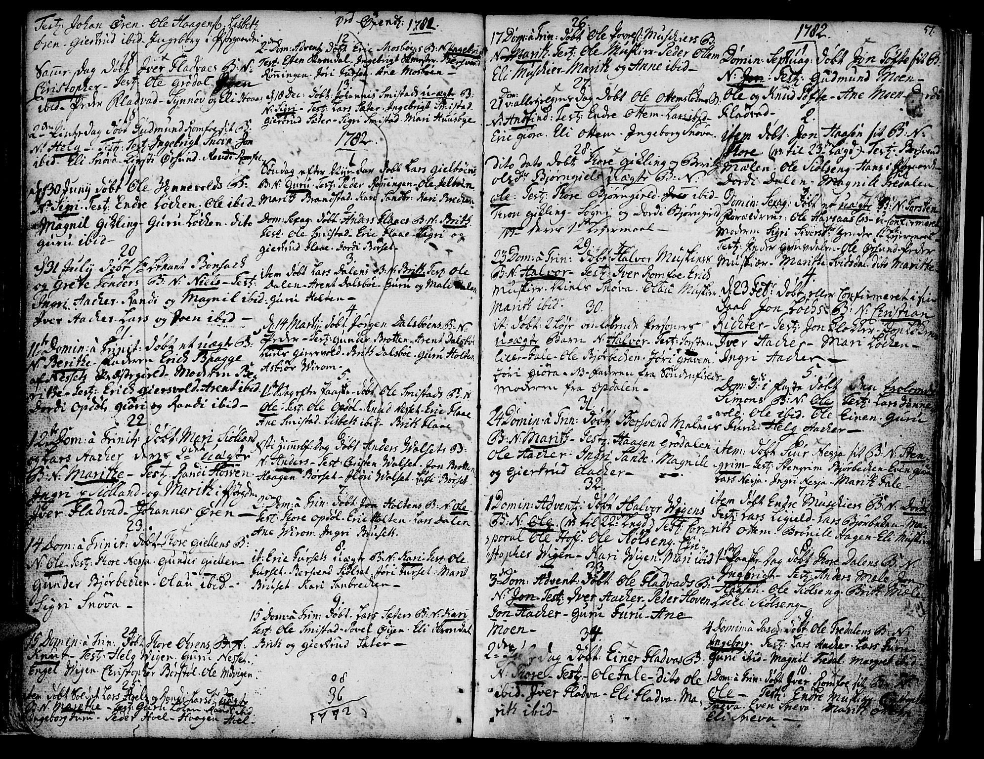 Ministerialprotokoller, klokkerbøker og fødselsregistre - Møre og Romsdal, AV/SAT-A-1454/590/L1007: Parish register (official) no. 590A01, 1752-1793, p. 51