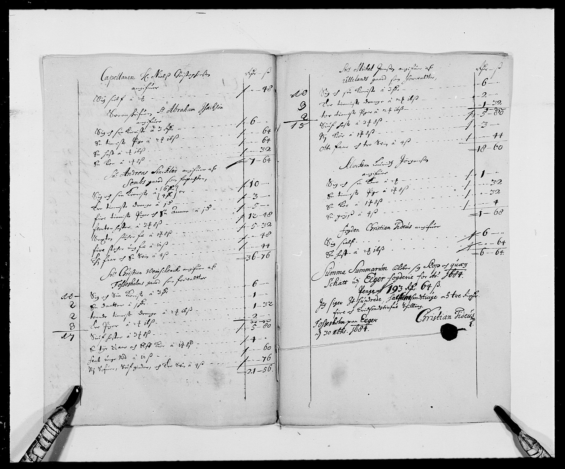 Rentekammeret inntil 1814, Reviderte regnskaper, Fogderegnskap, RA/EA-4092/R26/L1685: Fogderegnskap Eiker, 1679-1686, p. 51