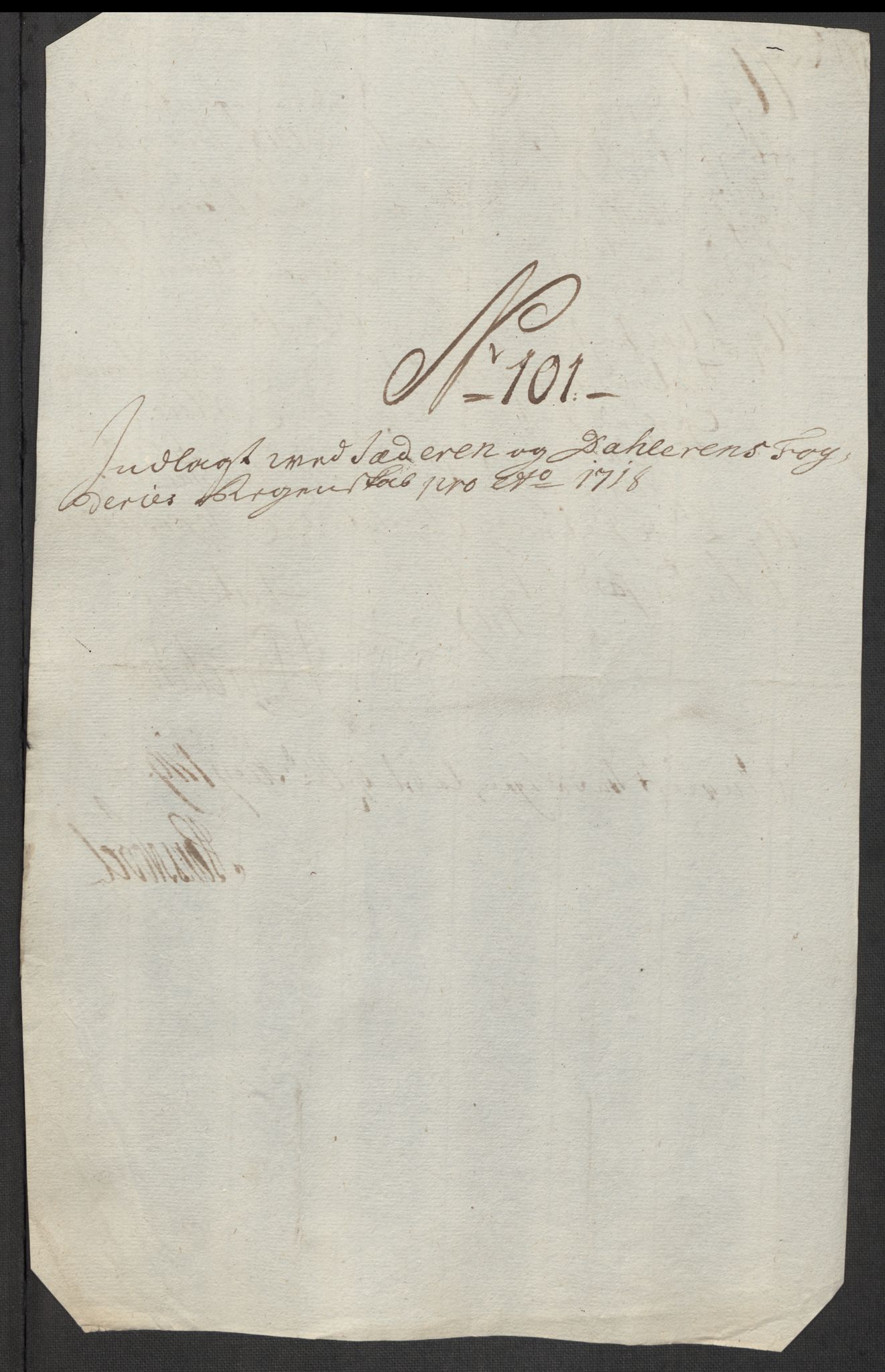 Rentekammeret inntil 1814, Reviderte regnskaper, Fogderegnskap, AV/RA-EA-4092/R46/L2743: Fogderegnskap Jæren og Dalane, 1718, p. 350