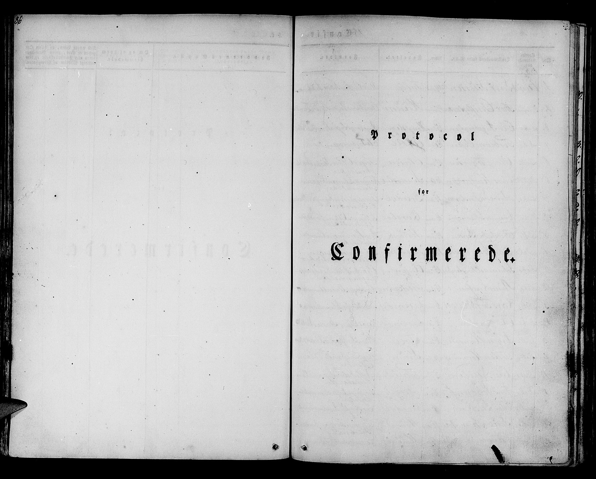 Luster sokneprestembete, AV/SAB-A-81101/H/Haa/Haaa/L0005: Parish register (official) no. A 5, 1831-1841