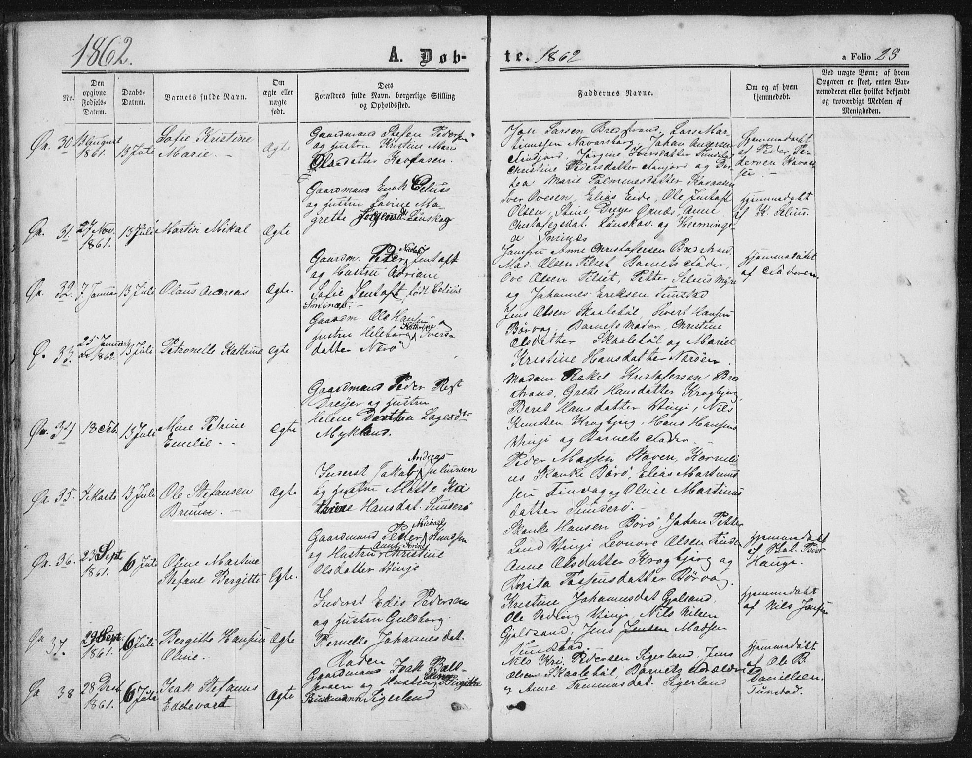Ministerialprotokoller, klokkerbøker og fødselsregistre - Nordland, SAT/A-1459/893/L1333: Parish register (official) no. 893A06, 1858-1866, p. 28