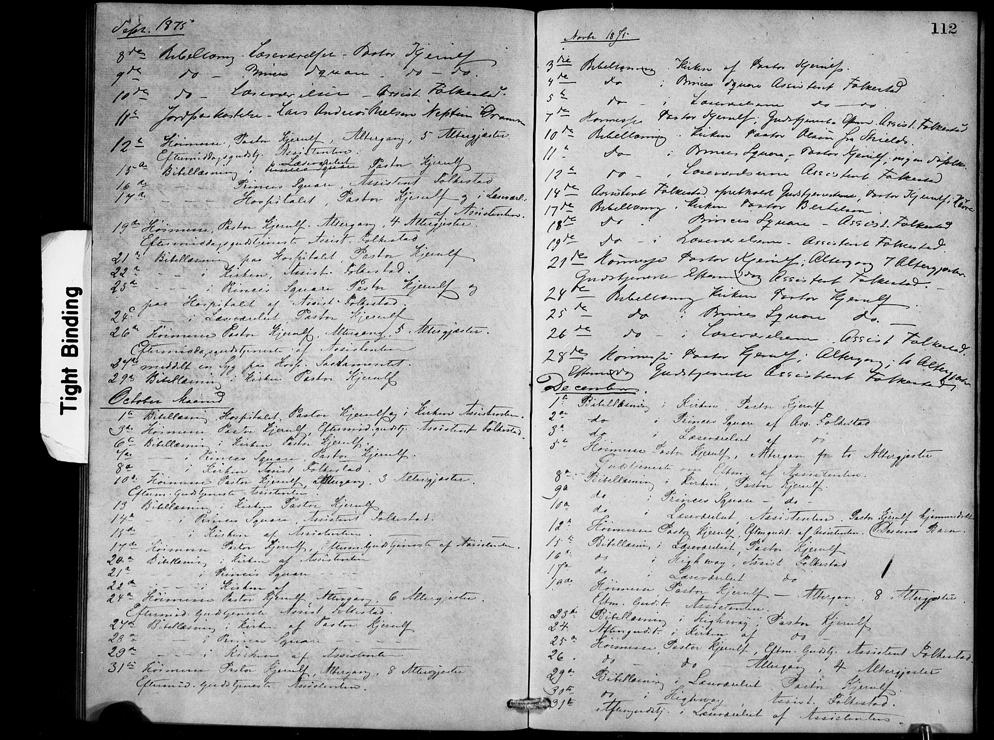  Den norske sjømannsmisjon i utlandet/London m/bistasjoner, SAB/SAB/PA-0103/H/Ha/L0001: Parish register (official) no. A 1, 1868-1887, p. 112