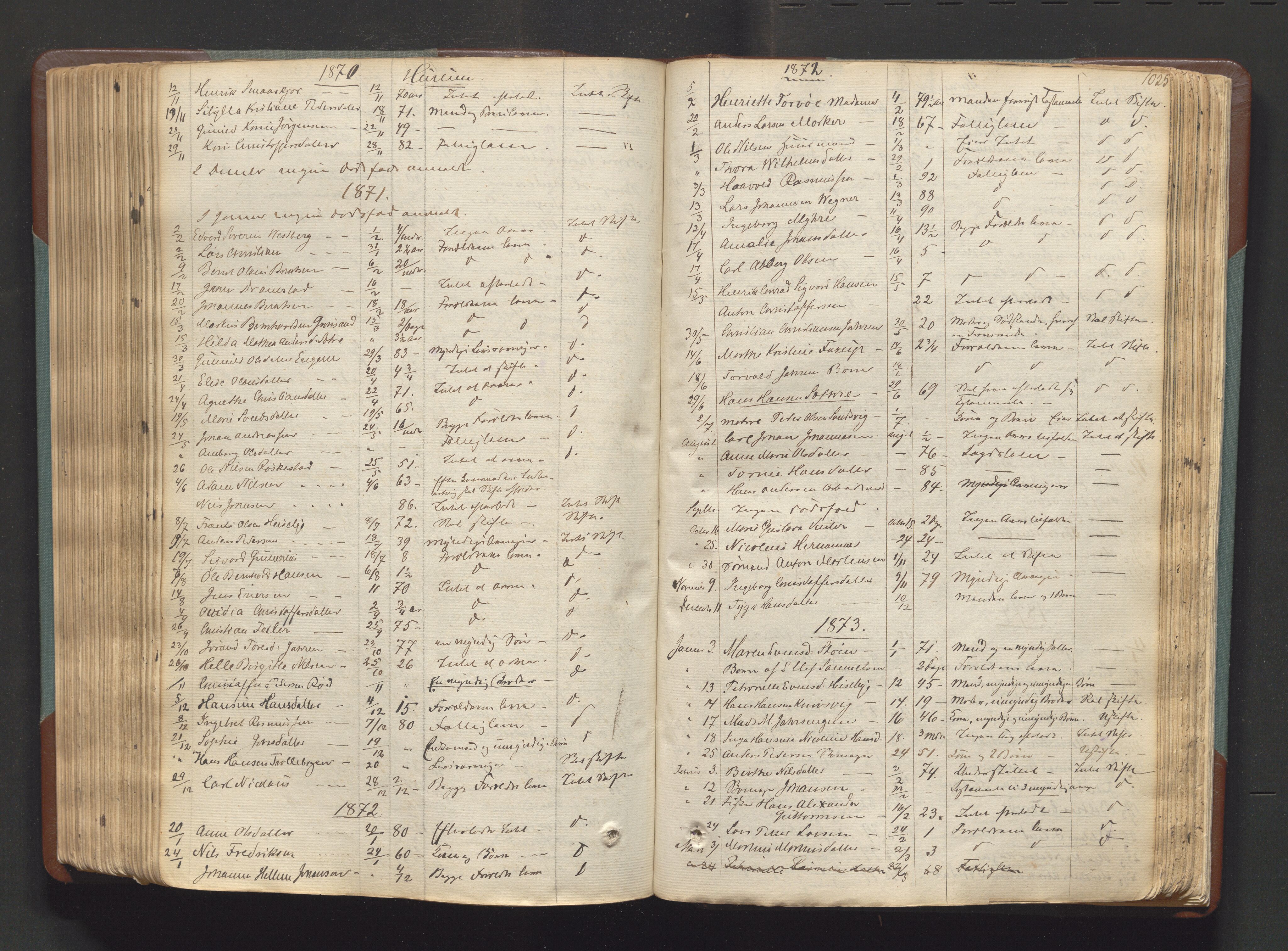 Lier, Røyken og Hurum sorenskriveri, AV/SAKO-A-89/H/He/L0001c: Skifteutlodningsprotokoll, 1836-1886, p. 1024b-1025a