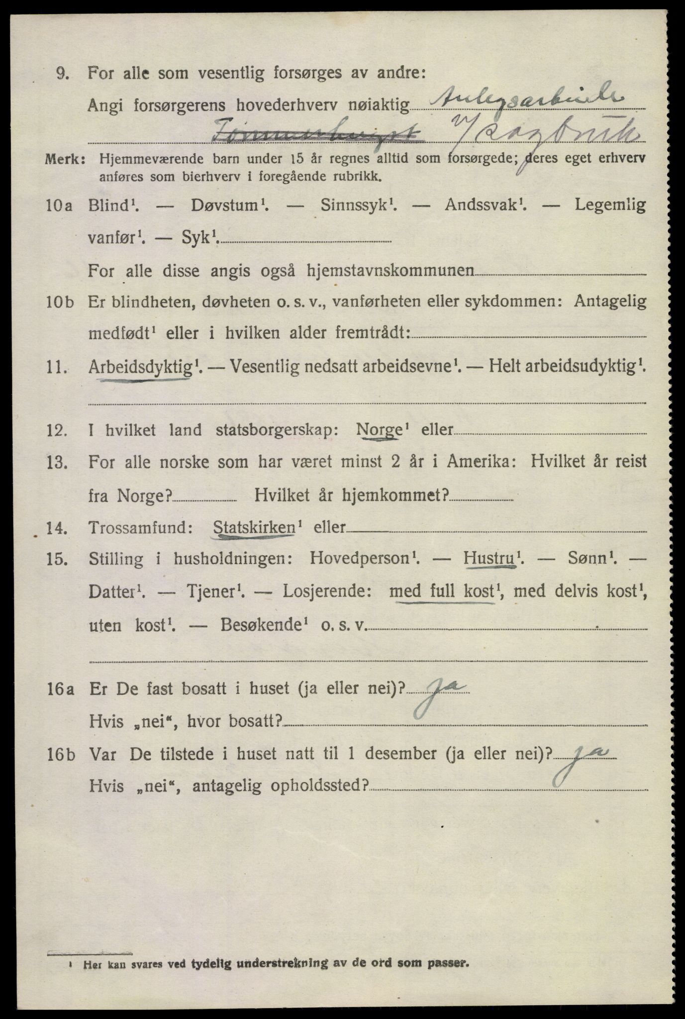 SAKO, 1920 census for Hedrum, 1920, p. 10520