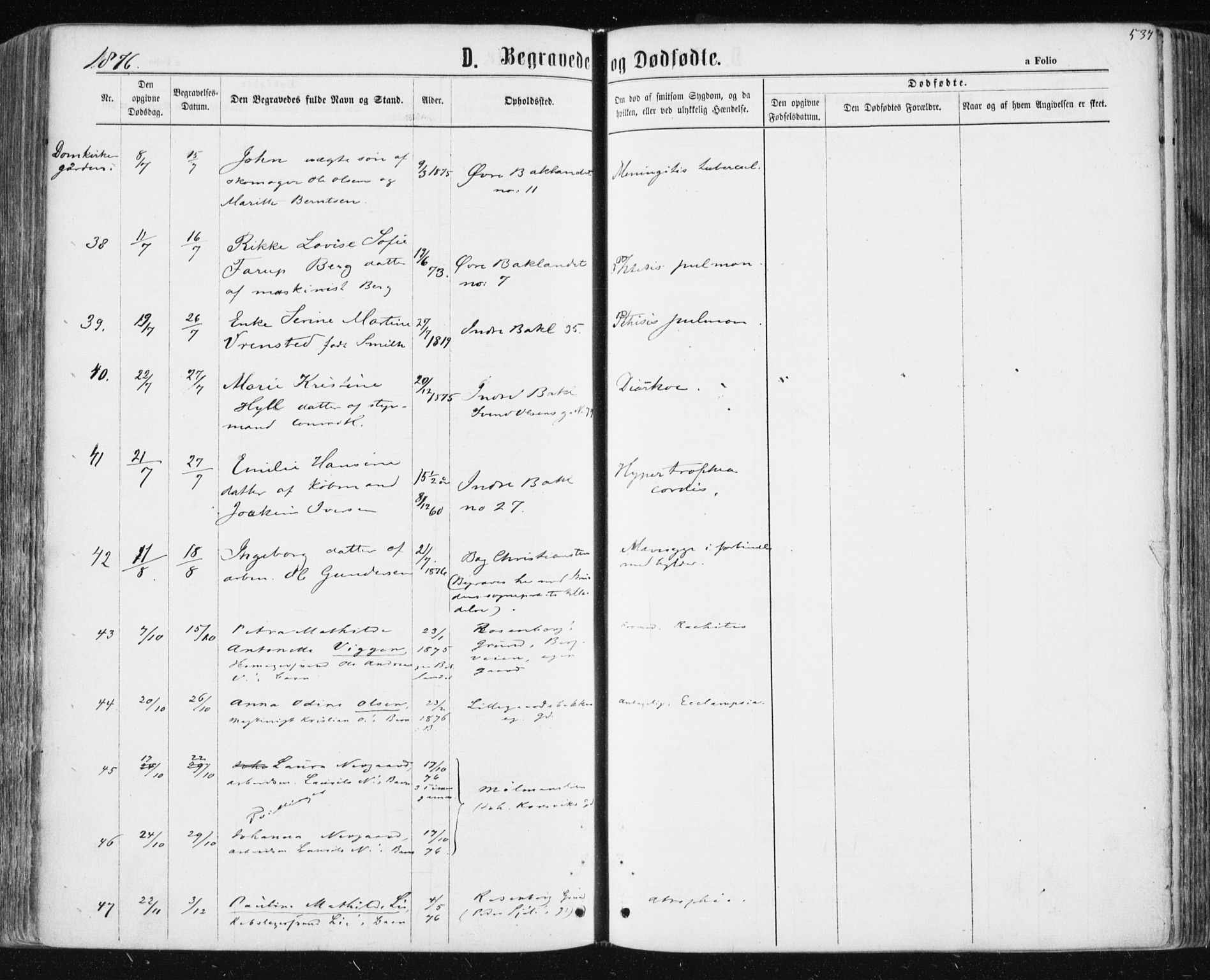 Ministerialprotokoller, klokkerbøker og fødselsregistre - Sør-Trøndelag, AV/SAT-A-1456/604/L0186: Parish register (official) no. 604A07, 1866-1877, p. 537