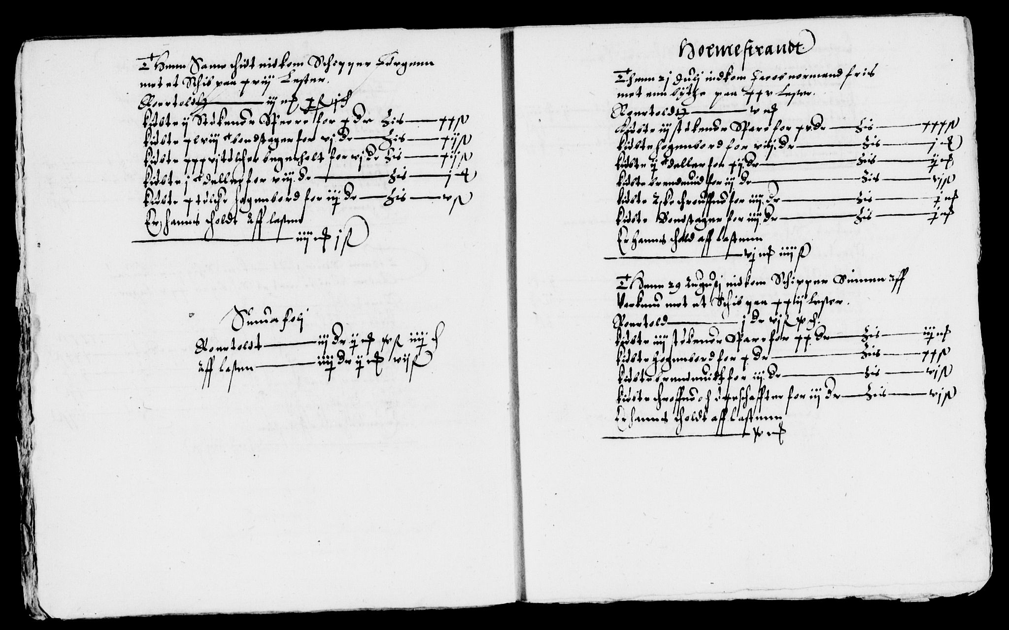 Rentekammeret inntil 1814, Reviderte regnskaper, Lensregnskaper, AV/RA-EA-5023/R/Rb/Rbo/L0001: Tønsberg len, 1584-1612