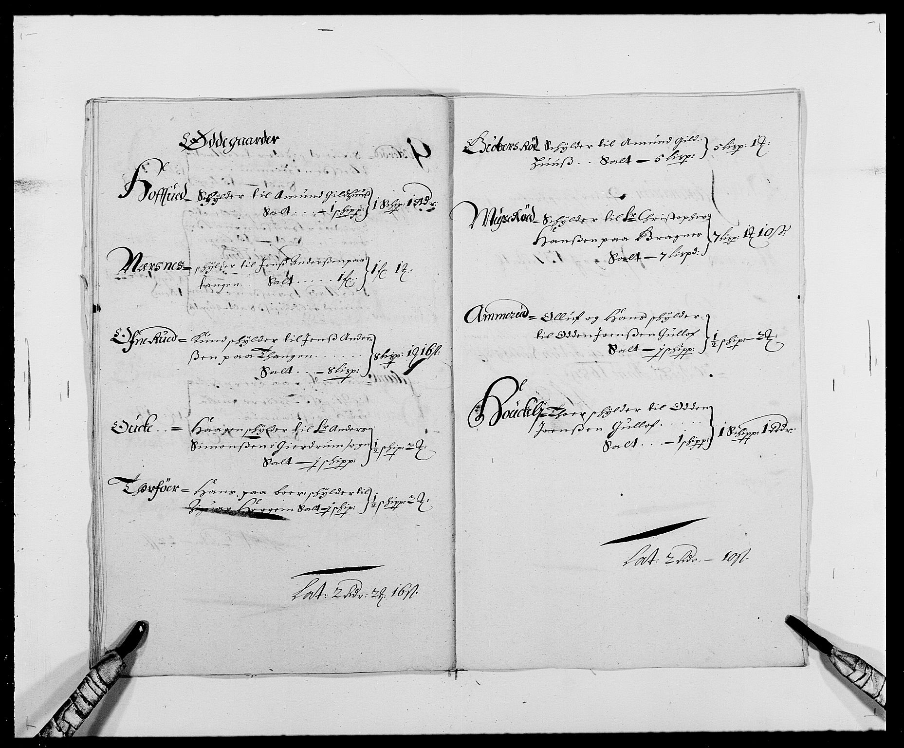 Rentekammeret inntil 1814, Reviderte regnskaper, Fogderegnskap, RA/EA-4092/R29/L1692: Fogderegnskap Hurum og Røyken, 1682-1687, p. 206