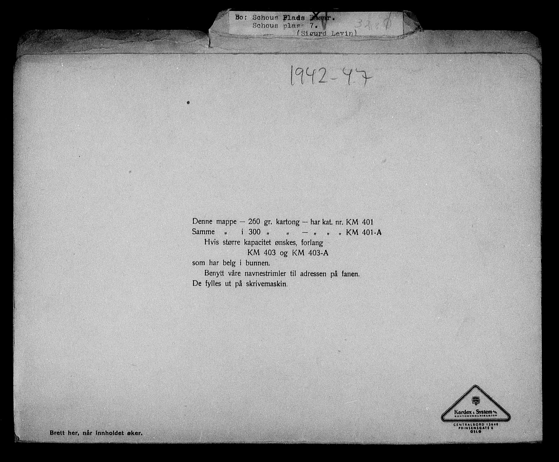 Justisdepartementet, Tilbakeføringskontoret for inndratte formuer, AV/RA-S-1564/H/Hc/Hcc/L0979: --, 1945-1947, p. 77