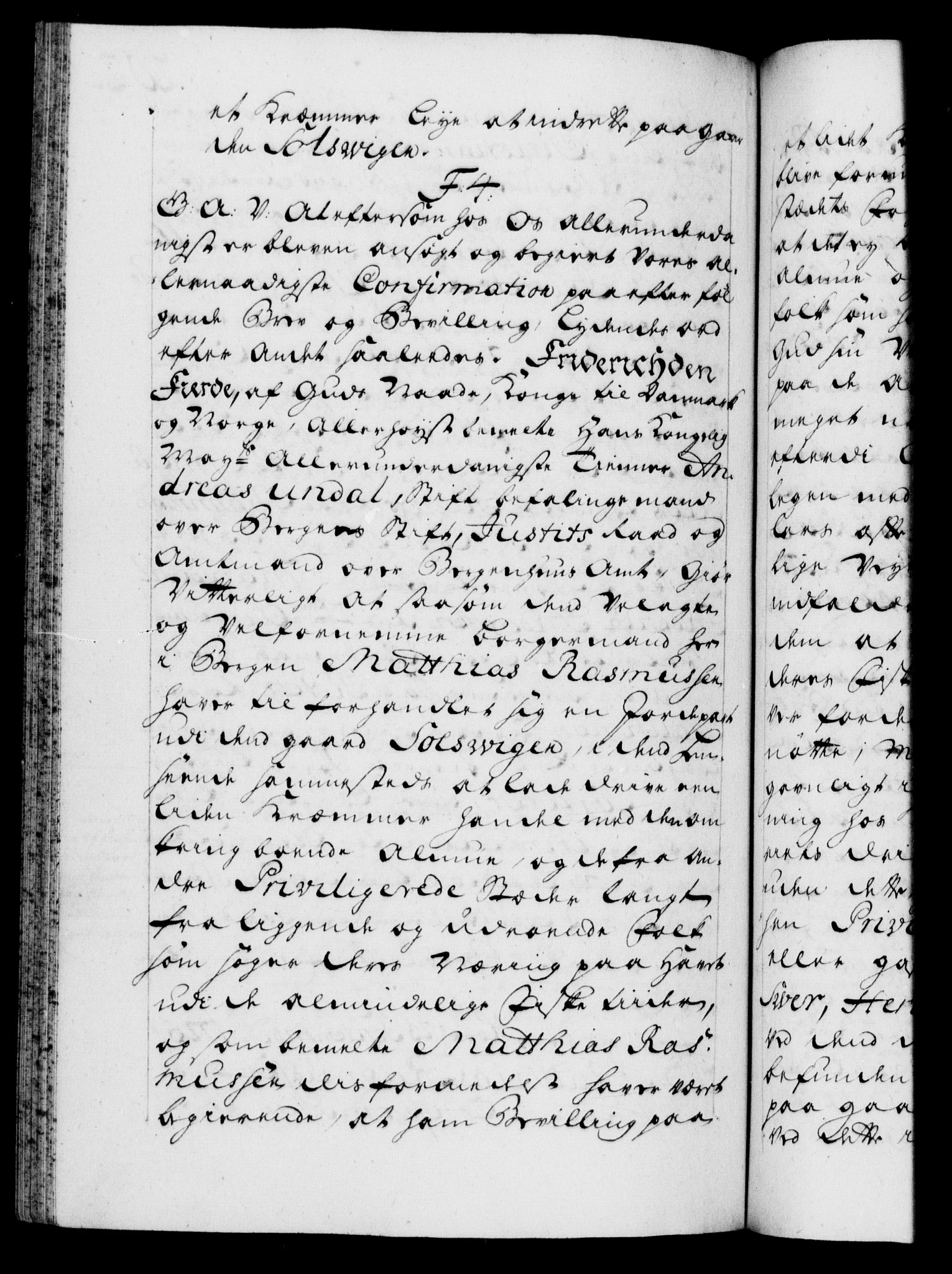 Danske Kanselli 1572-1799, AV/RA-EA-3023/F/Fc/Fca/Fcaa/L0025: Norske registre, 1726-1728, p. 202b