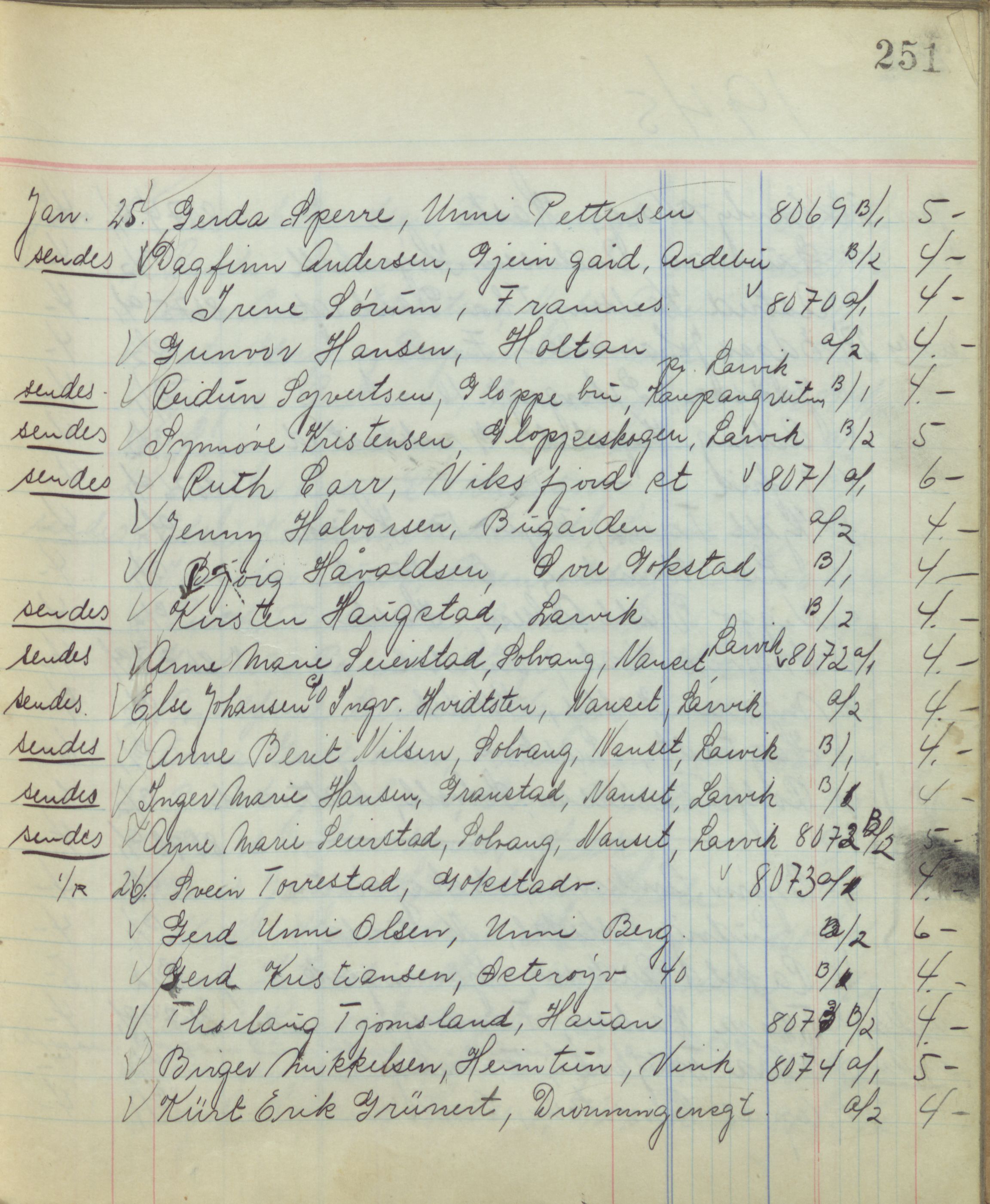 Pa 1494 - Jørgensen, Antonius. Fotograf, VEMU/A-2760/F/Fb, 1927-1984, p. 4420