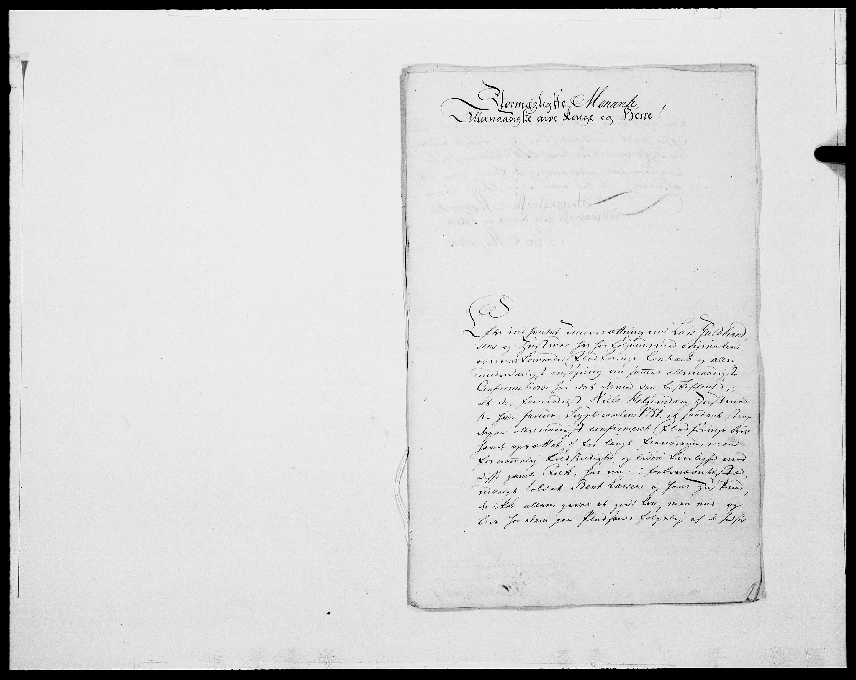 Danske Kanselli 1572-1799, AV/RA-EA-3023/F/Fc/Fcc/Fcca/L0173: Norske innlegg 1572-1799, 1757, p. 393