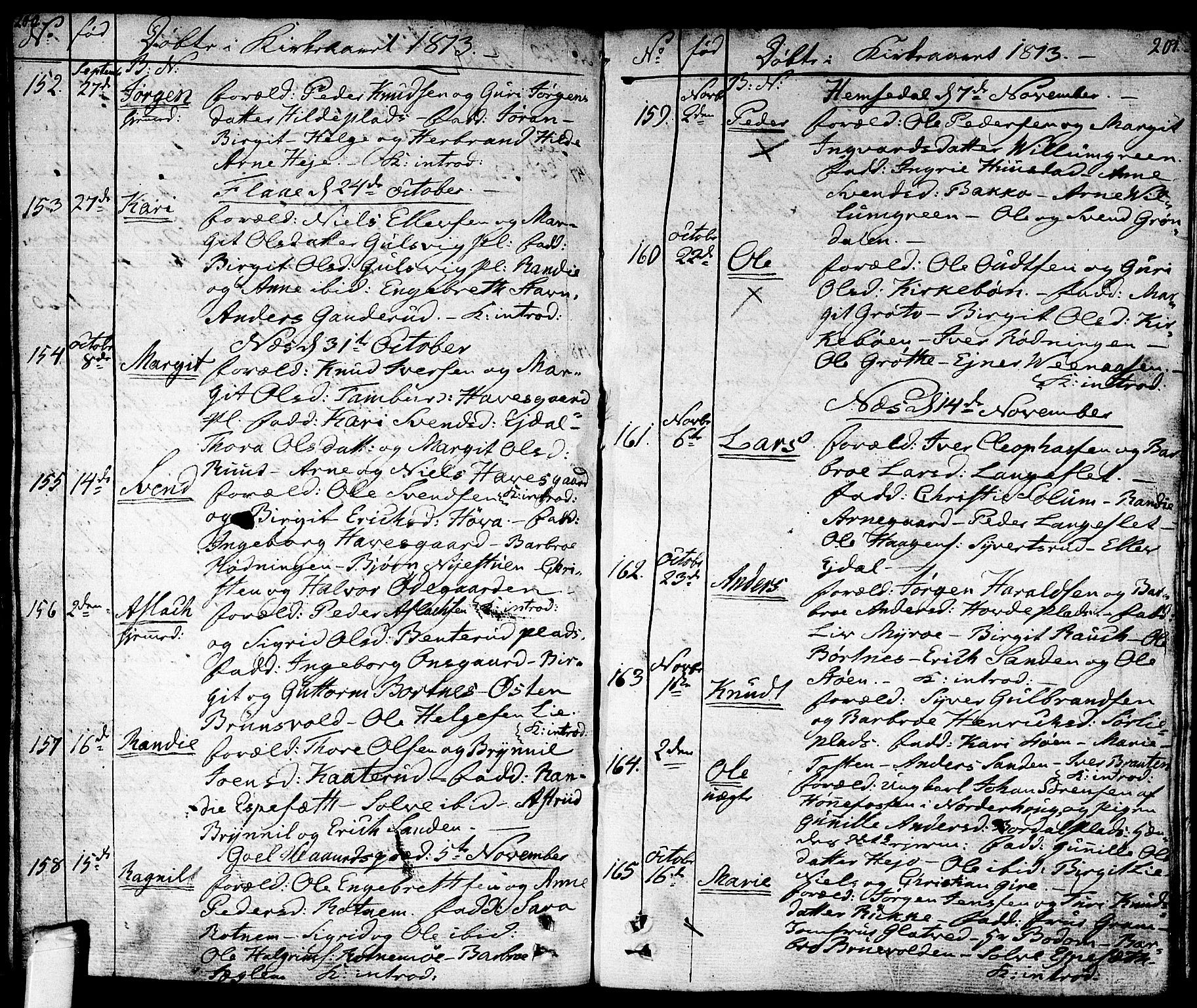 Nes kirkebøker, AV/SAKO-A-236/F/Fa/L0006: Parish register (official) no. 6, 1808-1814, p. 200-201