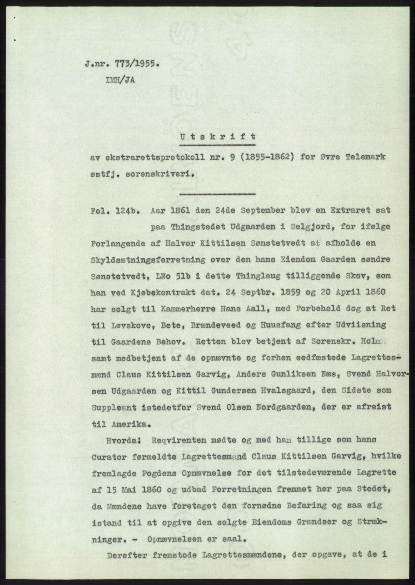 Statsarkivet i Kongsberg, SAKO/A-0001, 1955, p. 194