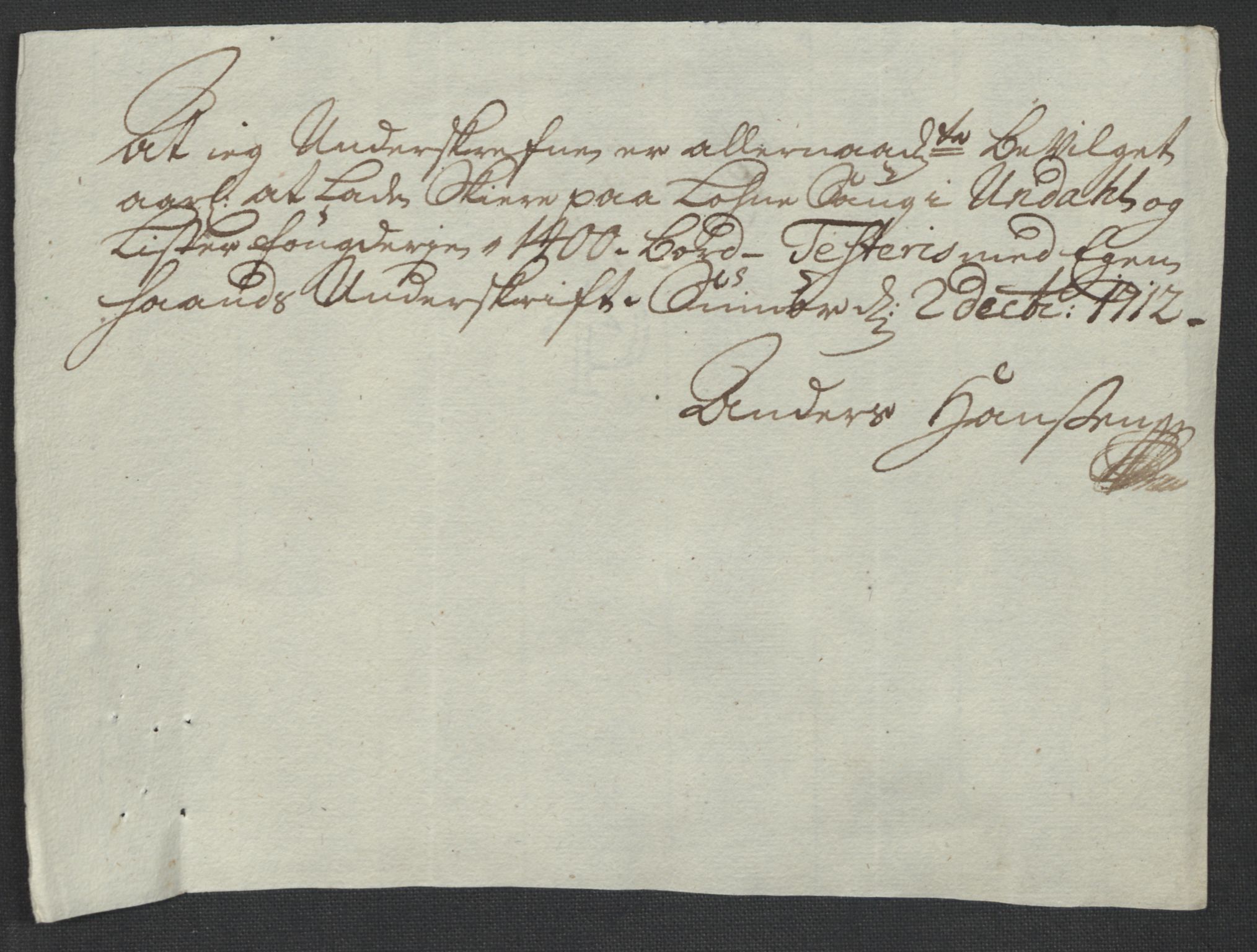 Rentekammeret inntil 1814, Reviderte regnskaper, Fogderegnskap, AV/RA-EA-4092/R43/L2555: Fogderegnskap Lista og Mandal, 1712, p. 33