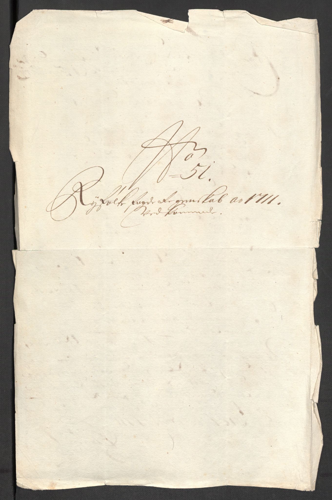 Rentekammeret inntil 1814, Reviderte regnskaper, Fogderegnskap, AV/RA-EA-4092/R47/L2864: Fogderegnskap Ryfylke, 1711, p. 513