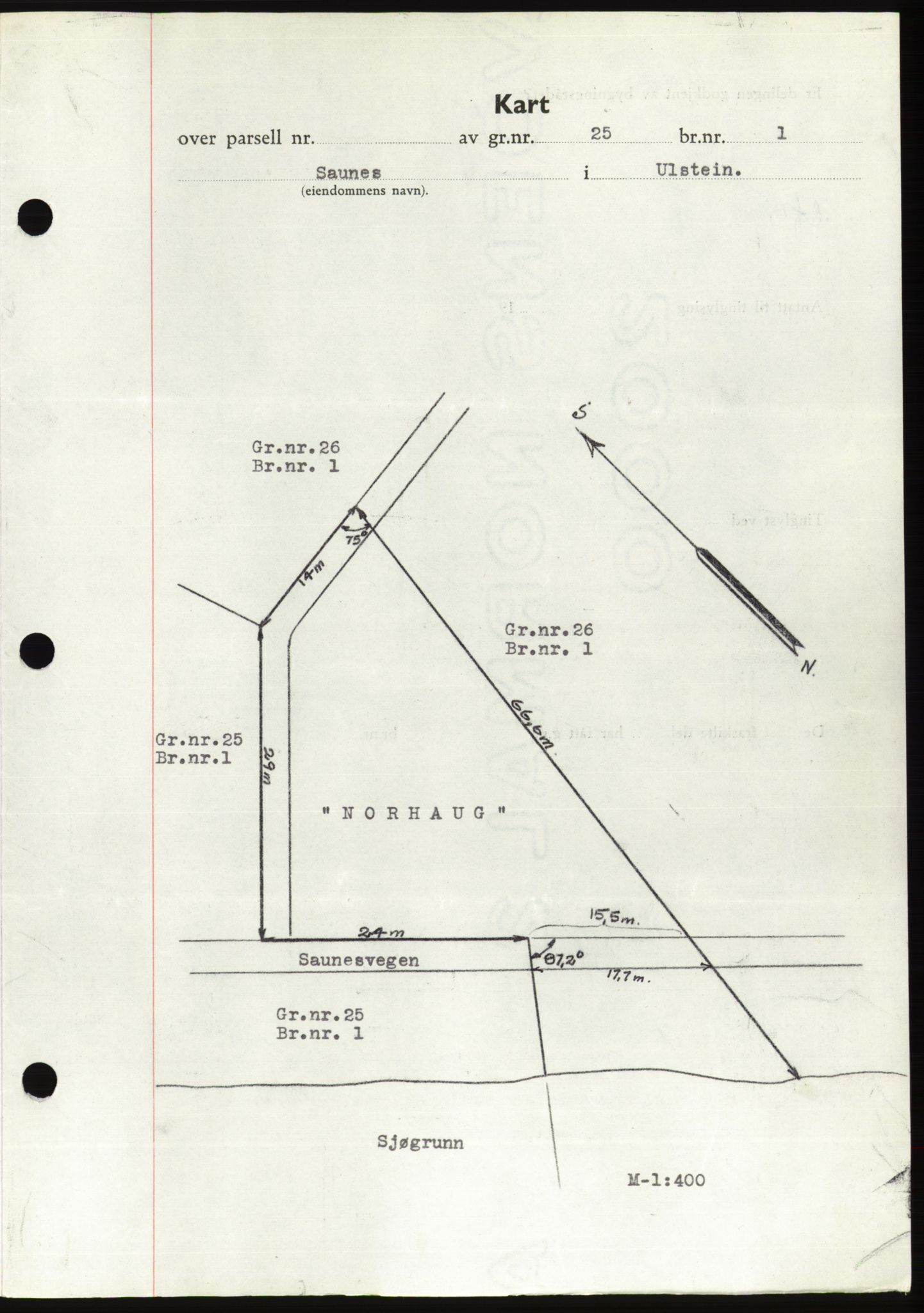 Søre Sunnmøre sorenskriveri, AV/SAT-A-4122/1/2/2C/L0078: Mortgage book no. 4A, 1946-1946, Diary no: : 663/1946