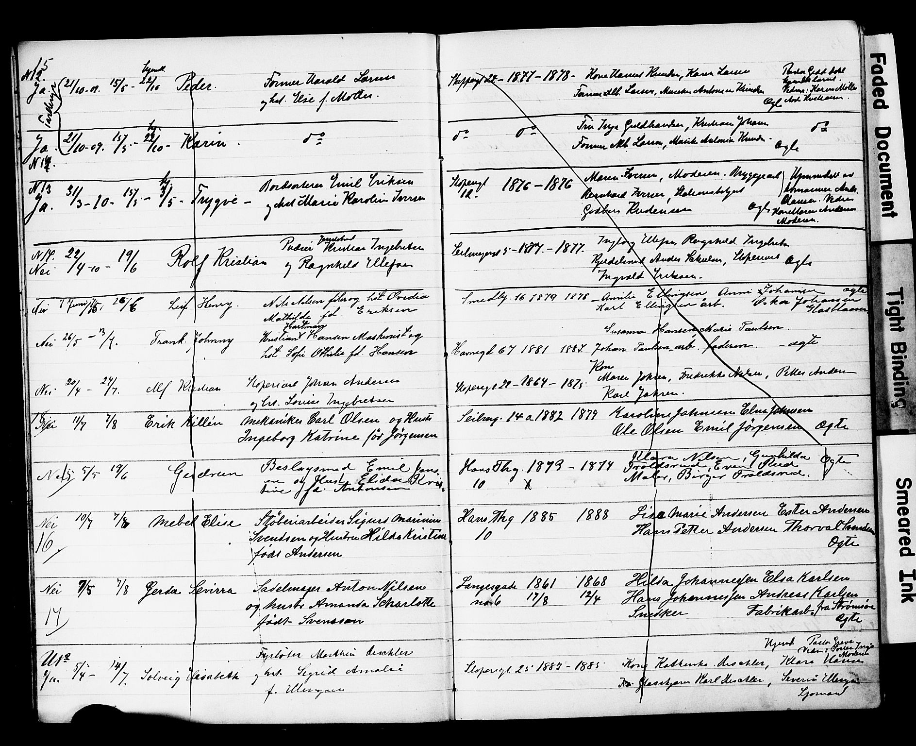 Strømsø kirkebøker, AV/SAKO-A-246/Y/Yb/L0002: Parish register draft no. II 2, 1907-1915, p. 15