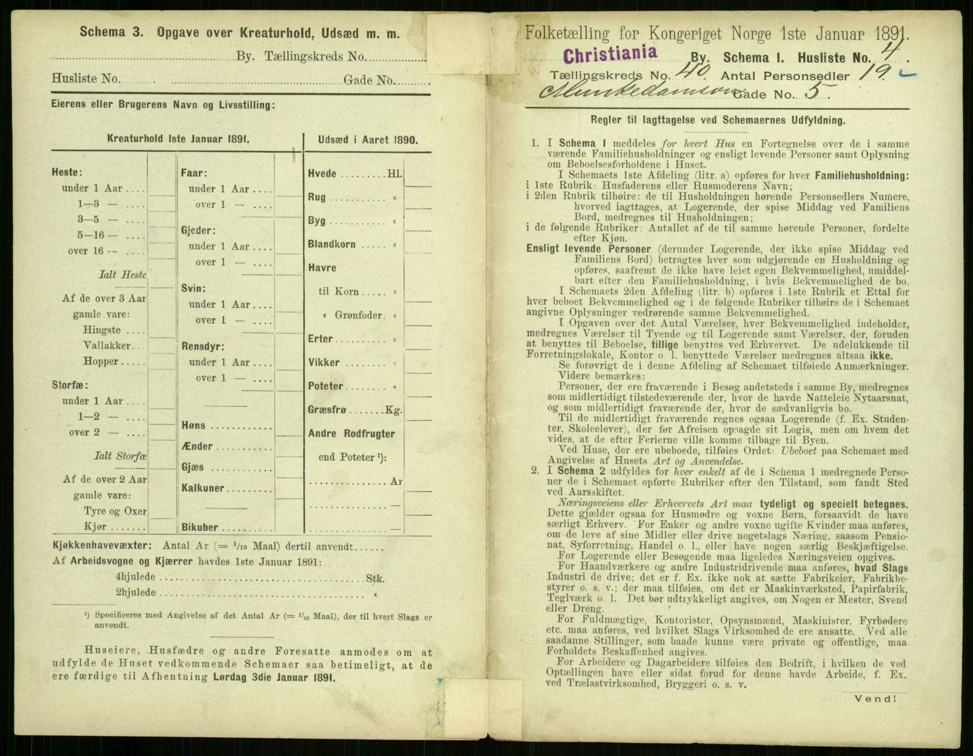 RA, 1891 census for 0301 Kristiania, 1891, p. 22730