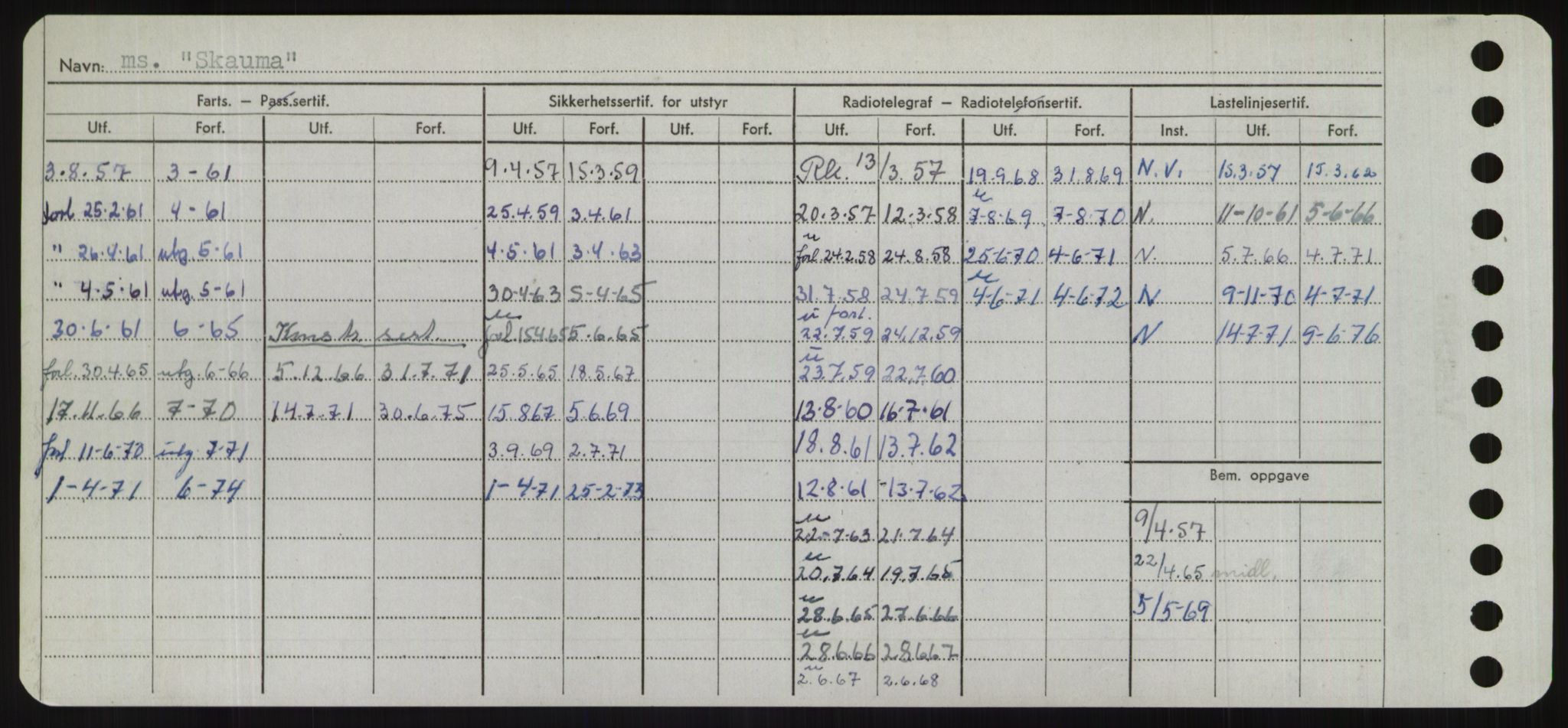 Sjøfartsdirektoratet med forløpere, Skipsmålingen, AV/RA-S-1627/H/Hd/L0034: Fartøy, Sk-Slå, p. 134