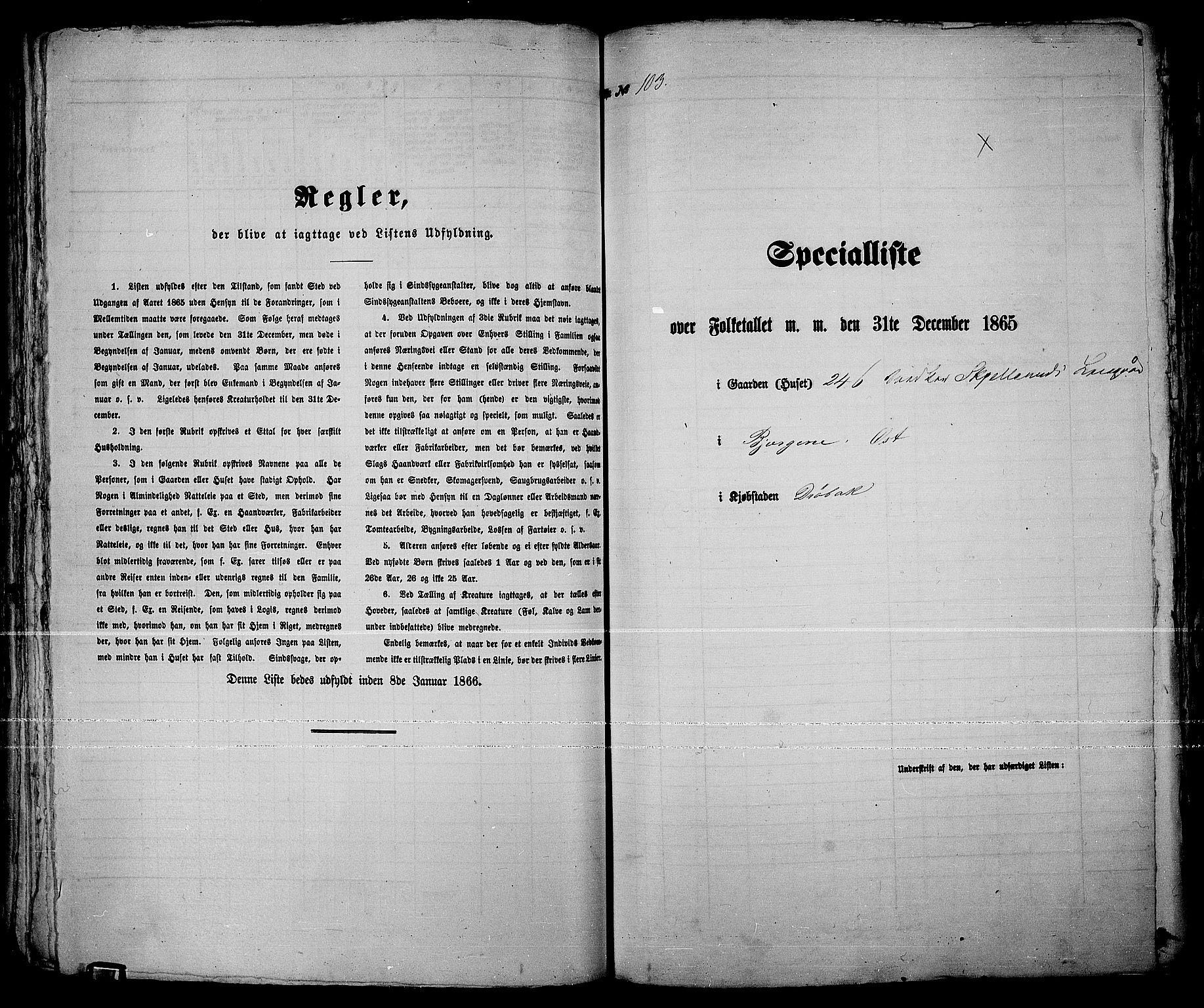 RA, 1865 census for Drøbak/Drøbak, 1865, p. 210