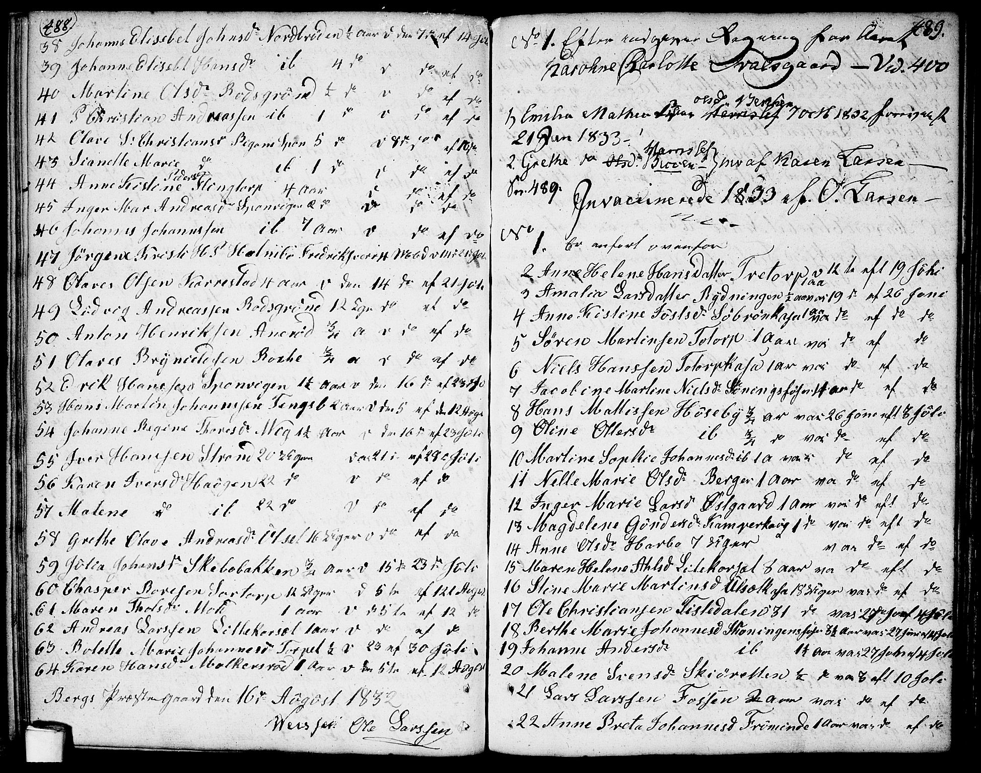 Berg prestekontor Kirkebøker, AV/SAO-A-10902/F/Fa/L0001: Parish register (official) no. I 1, 1770-1814, p. 488-489