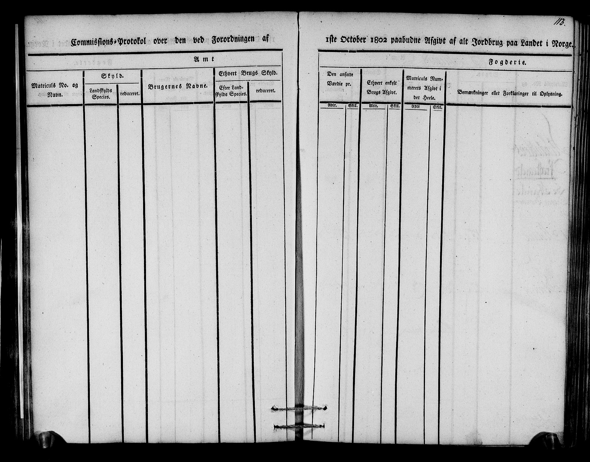 Rentekammeret inntil 1814, Realistisk ordnet avdeling, AV/RA-EA-4070/N/Ne/Nea/L0148: Stjørdal og Verdal fogderi. Kommisjonsprotokoll, 1803, p. 114