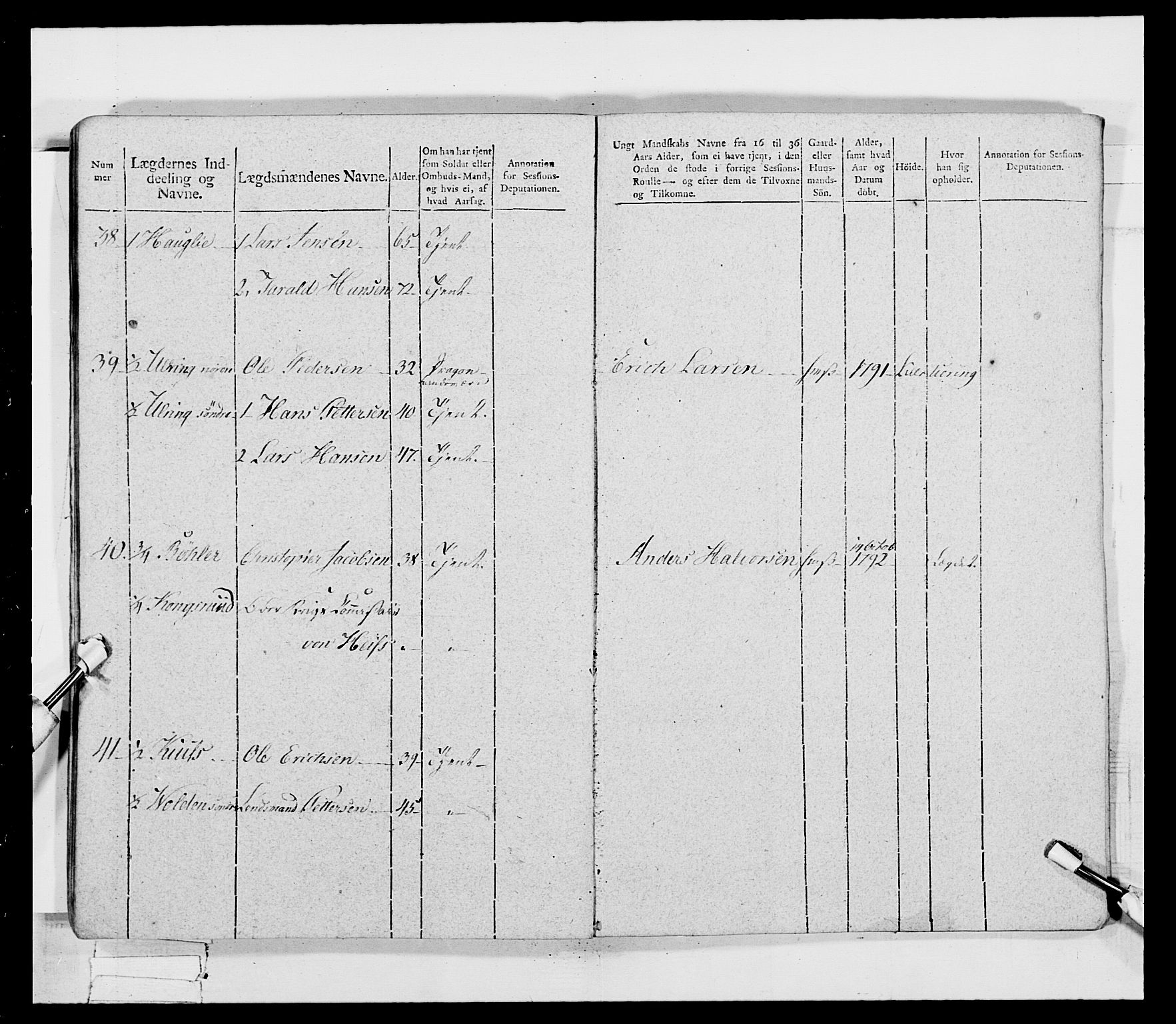 Generalitets- og kommissariatskollegiet, Det kongelige norske kommissariatskollegium, AV/RA-EA-5420/E/Eh/L0033: Nordafjelske gevorbne infanteriregiment, 1810, p. 20