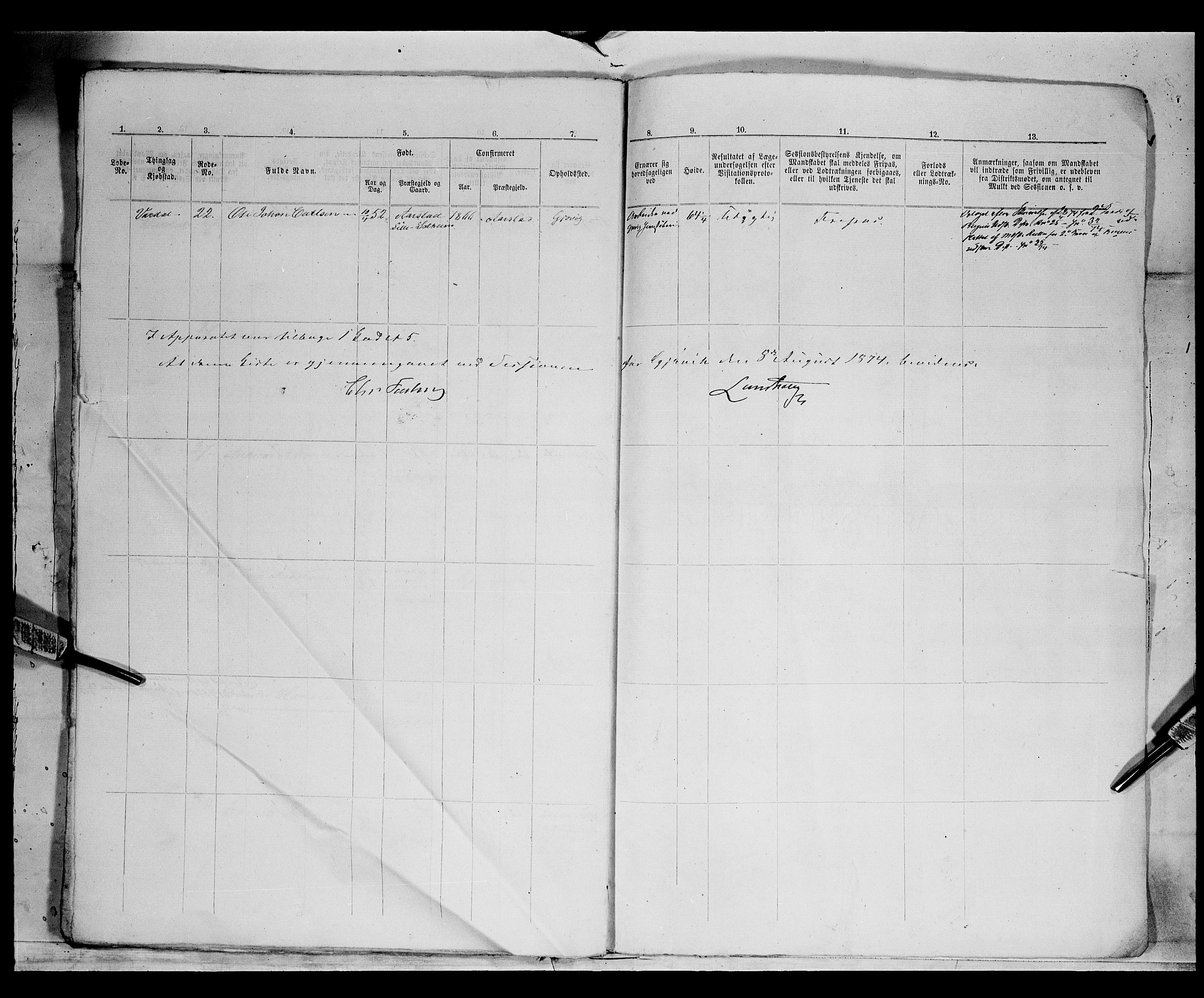 Fylkesmannen i Oppland, AV/SAH-FYO-002/1/K/Kg/L1169: Vardal, Biri og Gjøvik, 1860-1879, p. 7382