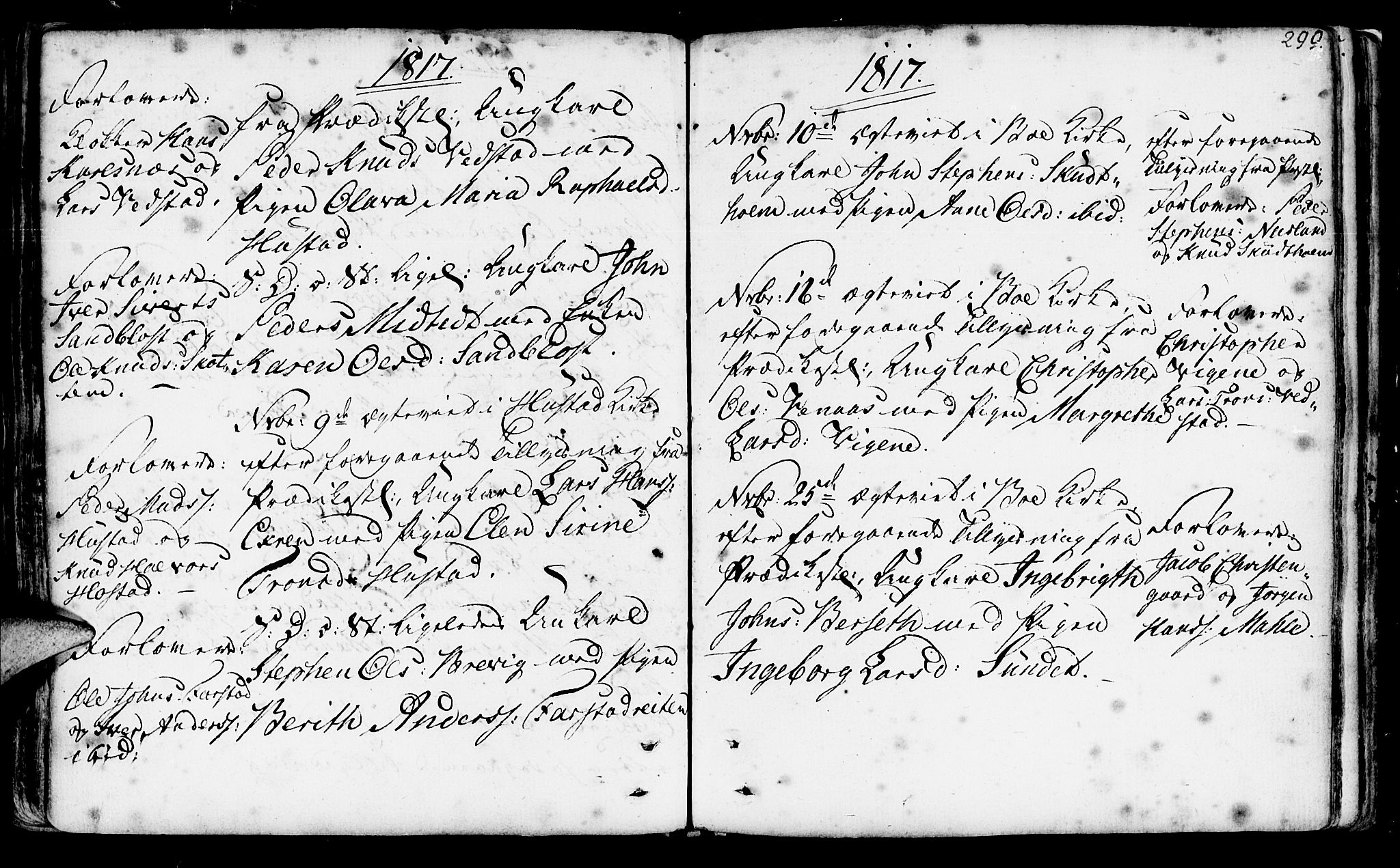 Ministerialprotokoller, klokkerbøker og fødselsregistre - Møre og Romsdal, SAT/A-1454/566/L0761: Parish register (official) no. 566A02 /1, 1767-1817, p. 293