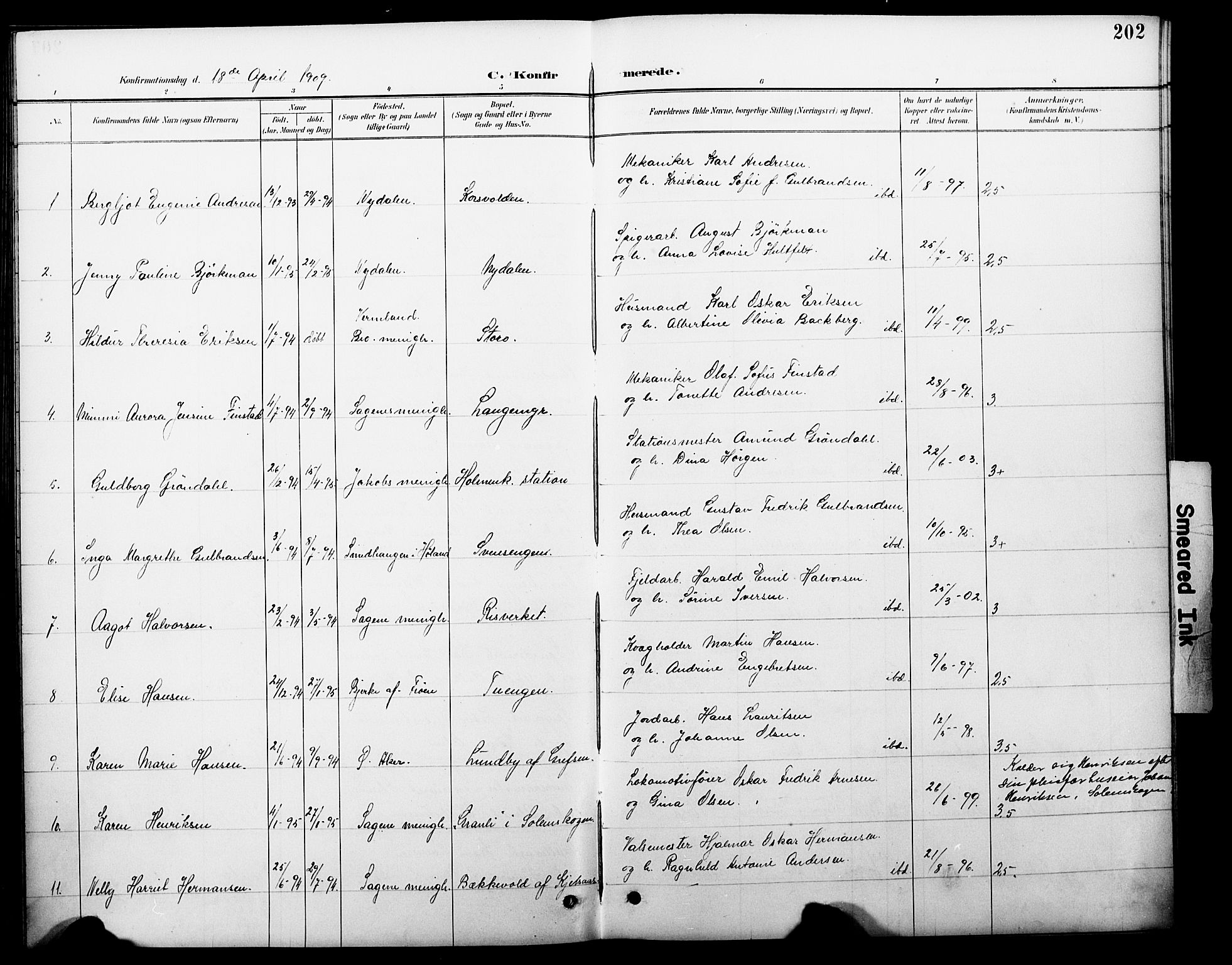 Vestre Aker prestekontor Kirkebøker, SAO/A-10025/F/Fa/L0012: Parish register (official) no. 12, 1894-1909, p. 202