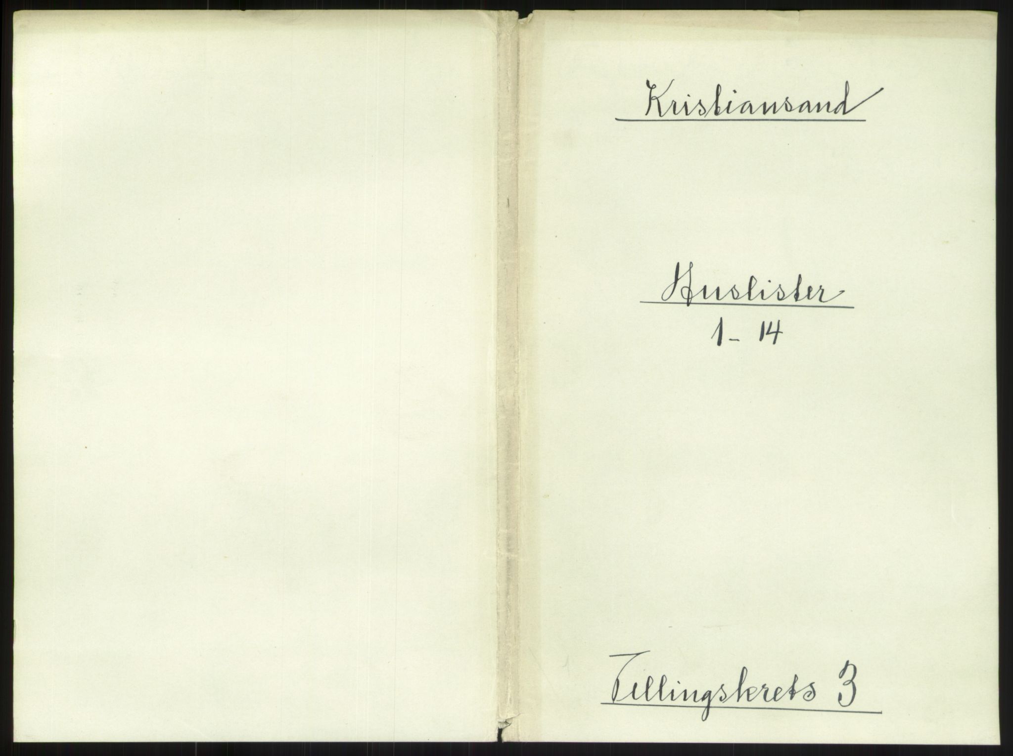 RA, 1891 census for 1001 Kristiansand, 1891, p. 292