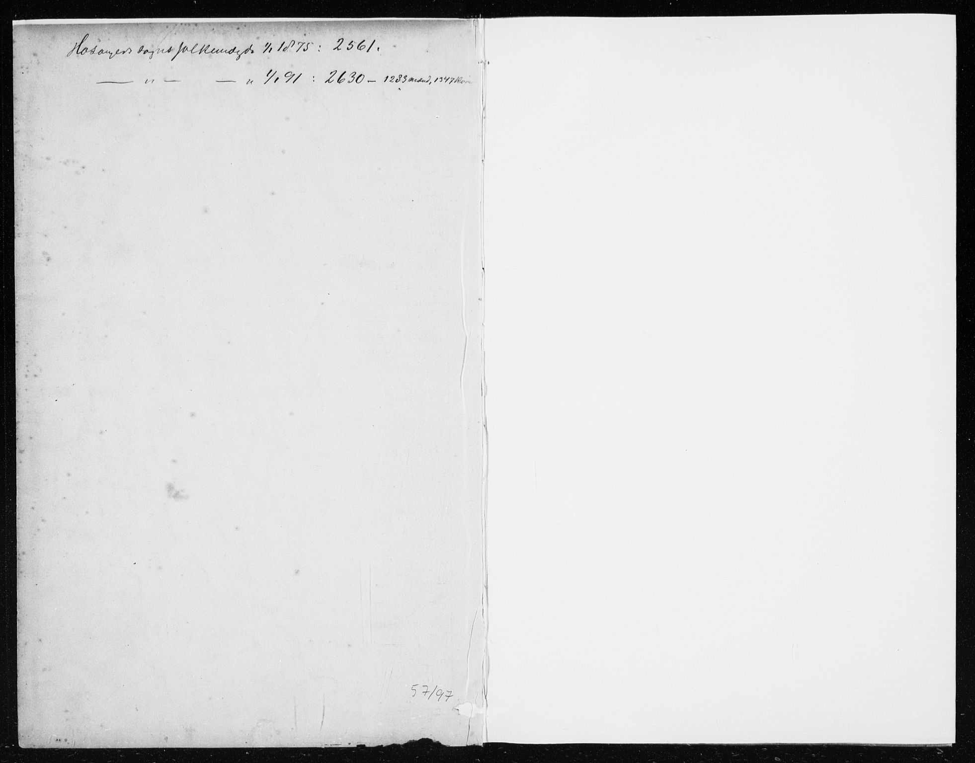 Hosanger sokneprestembete, SAB/A-75801/H/Haa: Parish register (official) no. B  1, 1880-1896